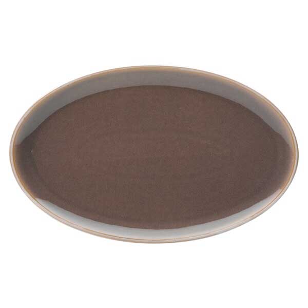 Product photograph of Truffle Oval Platter Near Perfect from Denby Retail Ltd