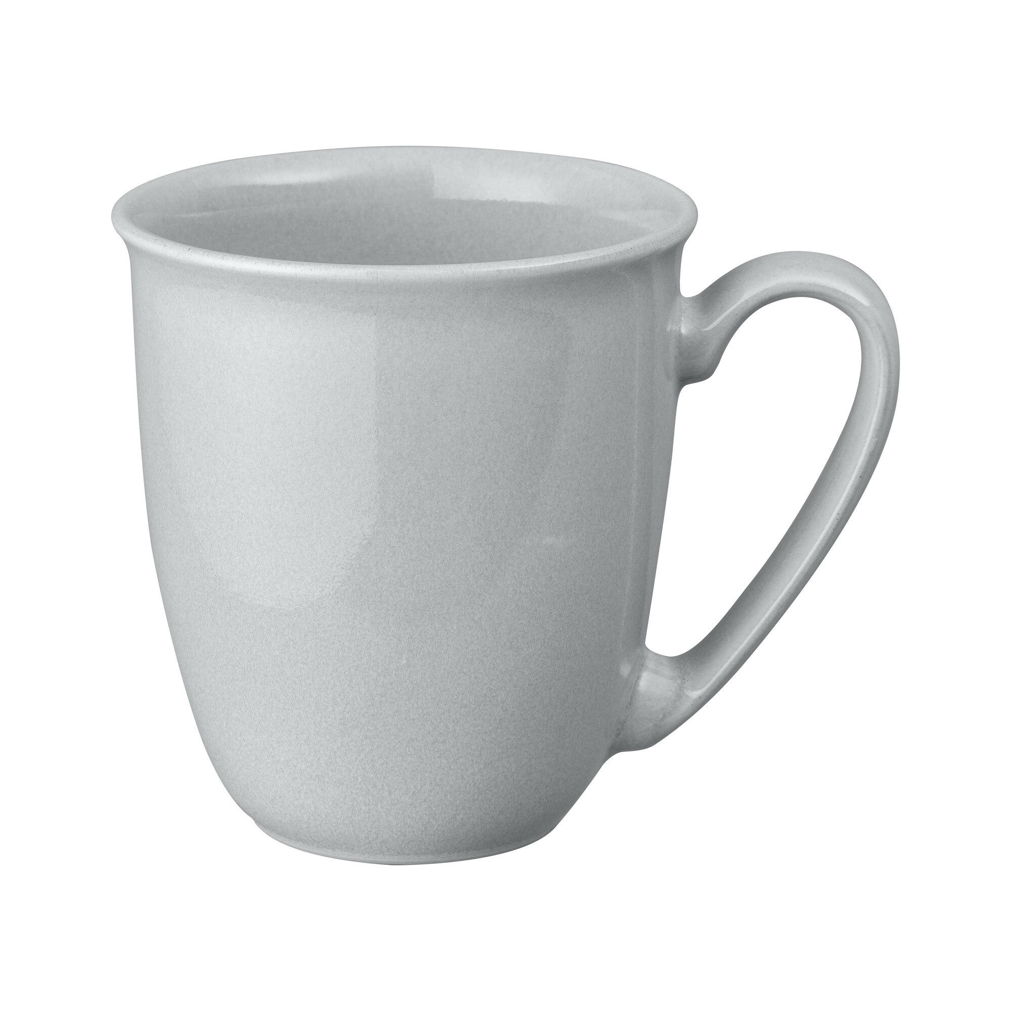 Product photograph of Intro Soft Grey Coffee Beaker Mug from Denby Retail Ltd
