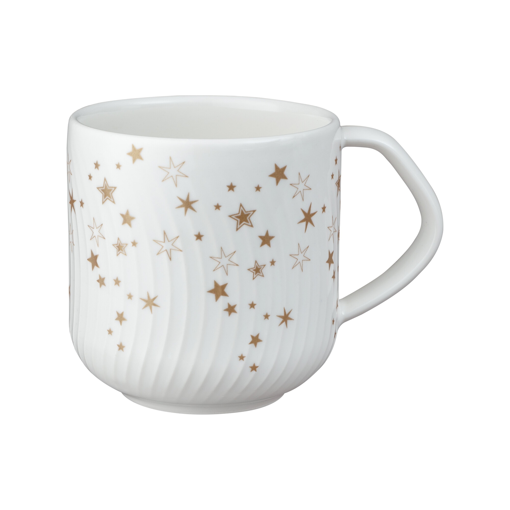 Porcelain Arc White Stars Large Mug