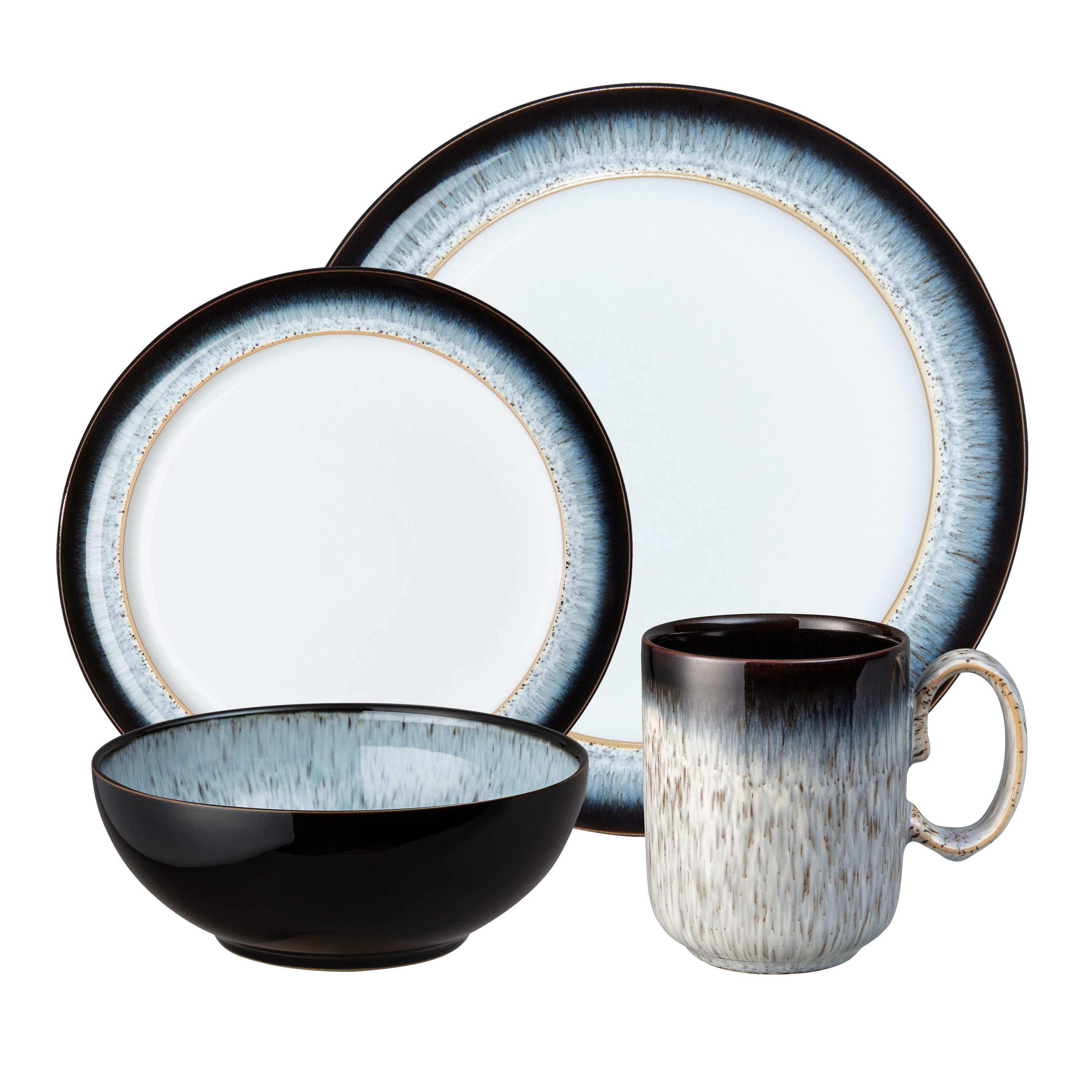 Product photograph of Halo 4 Piece Set from Denby Retail Ltd