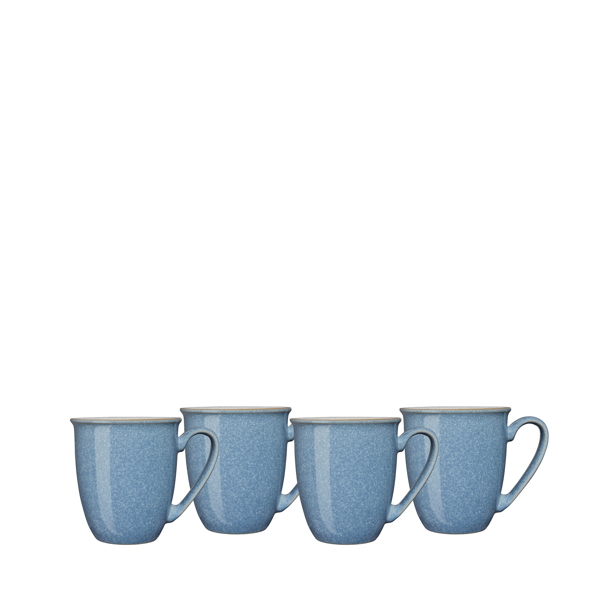 Elements Blue Set of 4 Coffee Beaker/Mugs