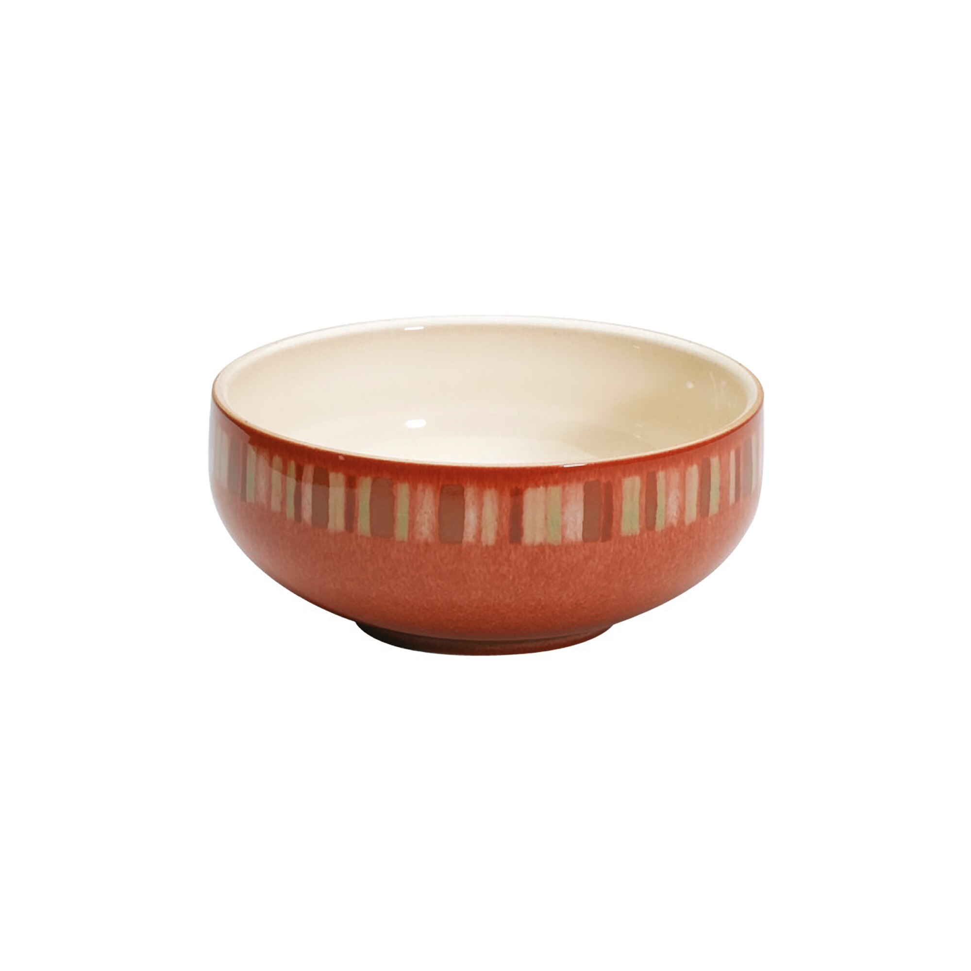 Product photograph of Fire Stripes Cereal Bowl Seconds from Denby Retail Ltd