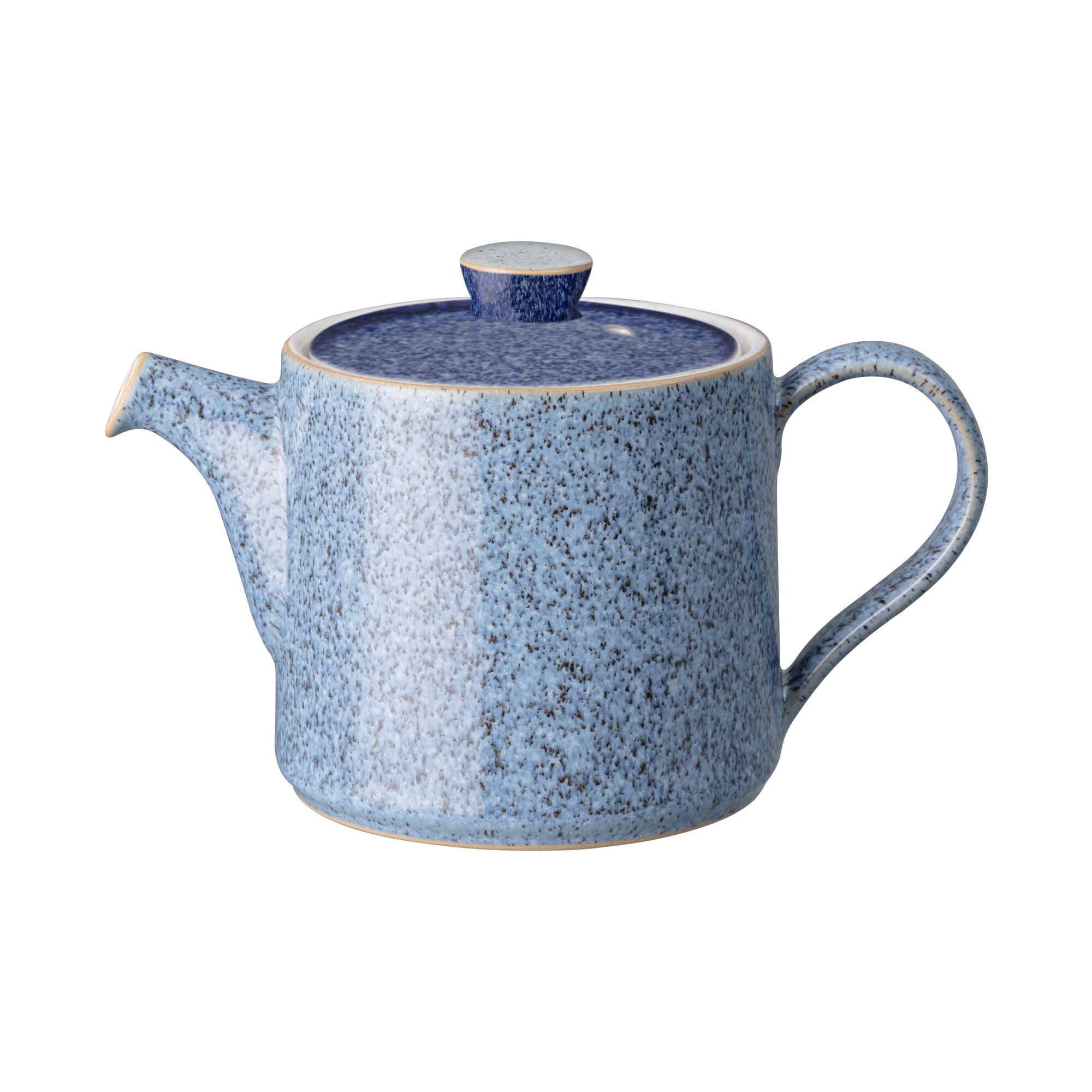 Product photograph of Studio Blue Flint Brew Small Teapot from Denby Retail Ltd