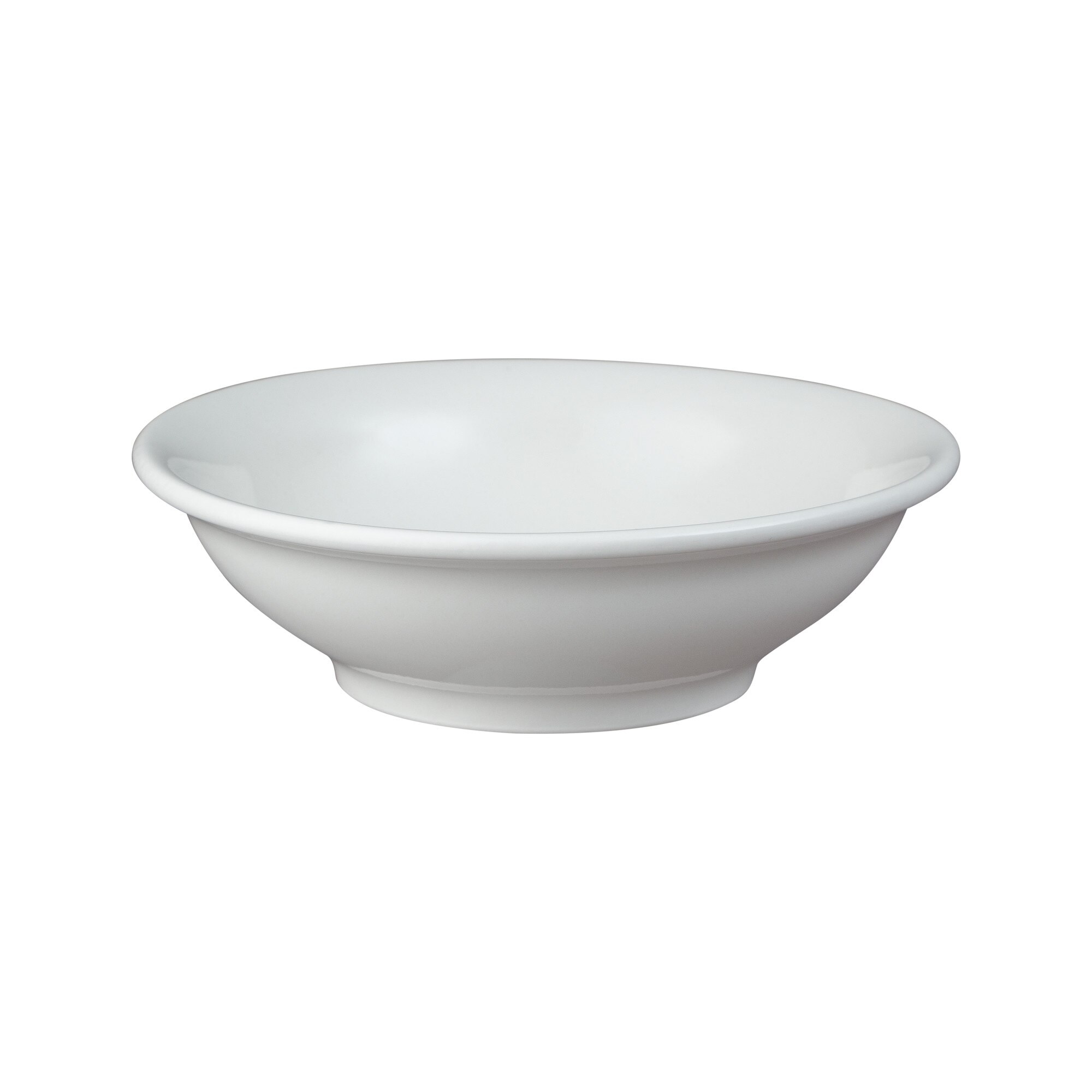Product photograph of Porcelain Modern Deco Small Shallow Bowl from Denby Retail Ltd