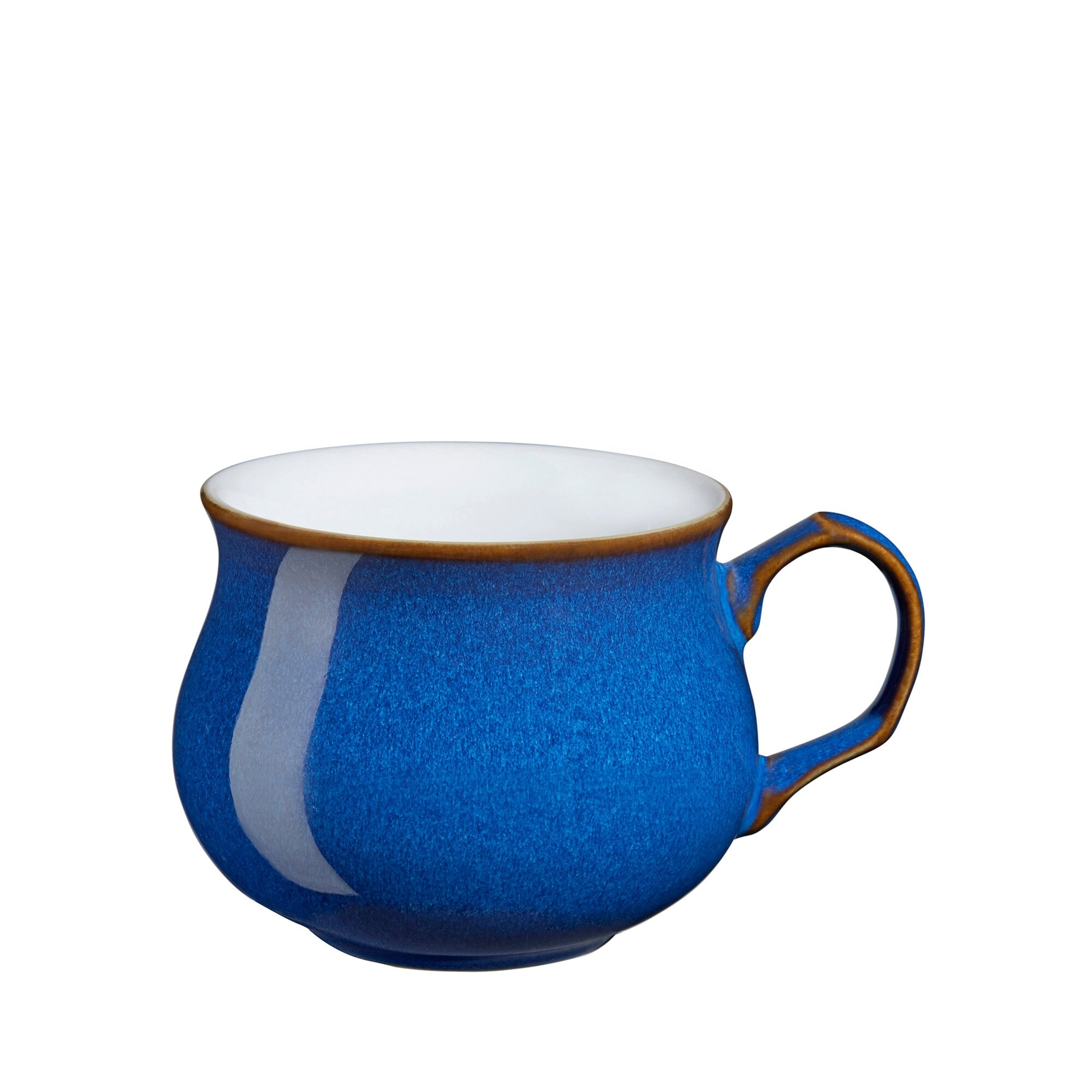 Product photograph of Imperial Blue Tea Coffee Cup Seconds from Denby Retail Ltd