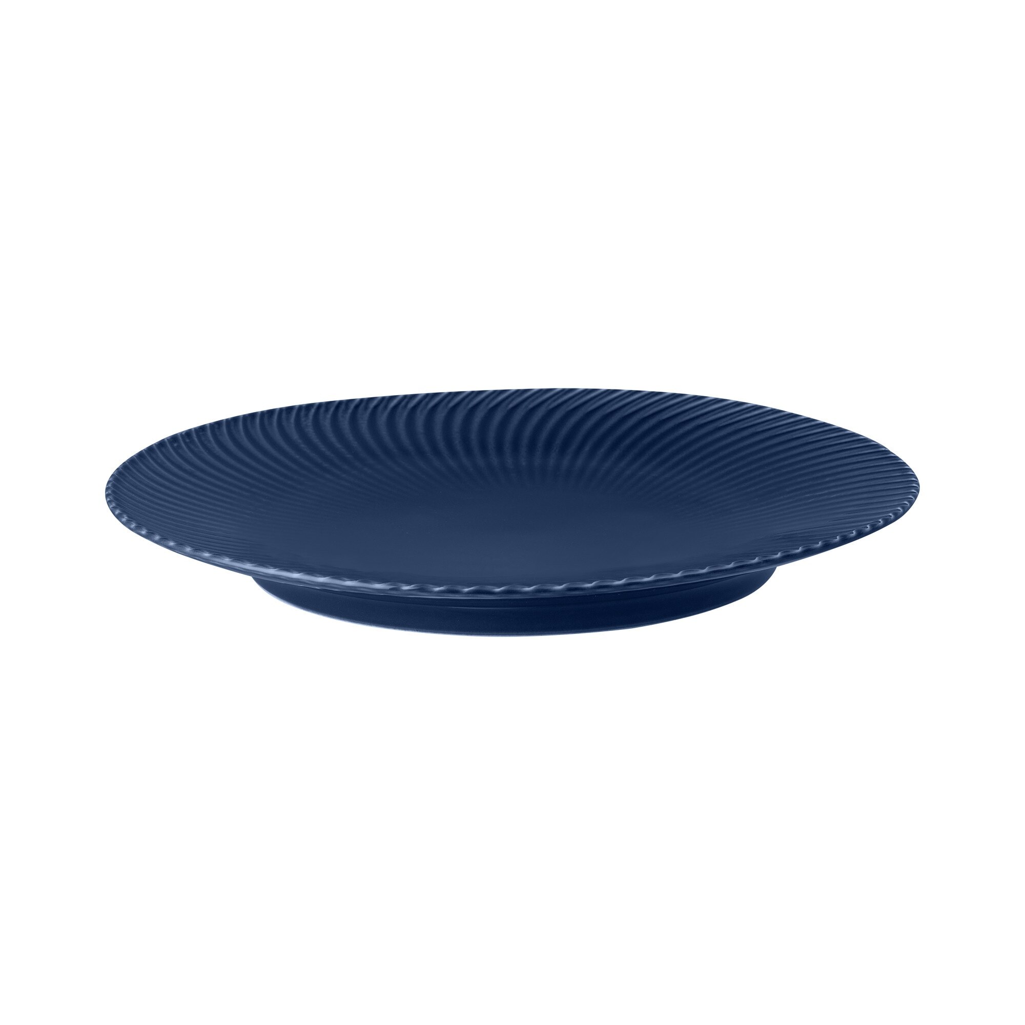 Product photograph of Porcelain Arc Blue Dinner Plate Seonds from Denby Retail Ltd