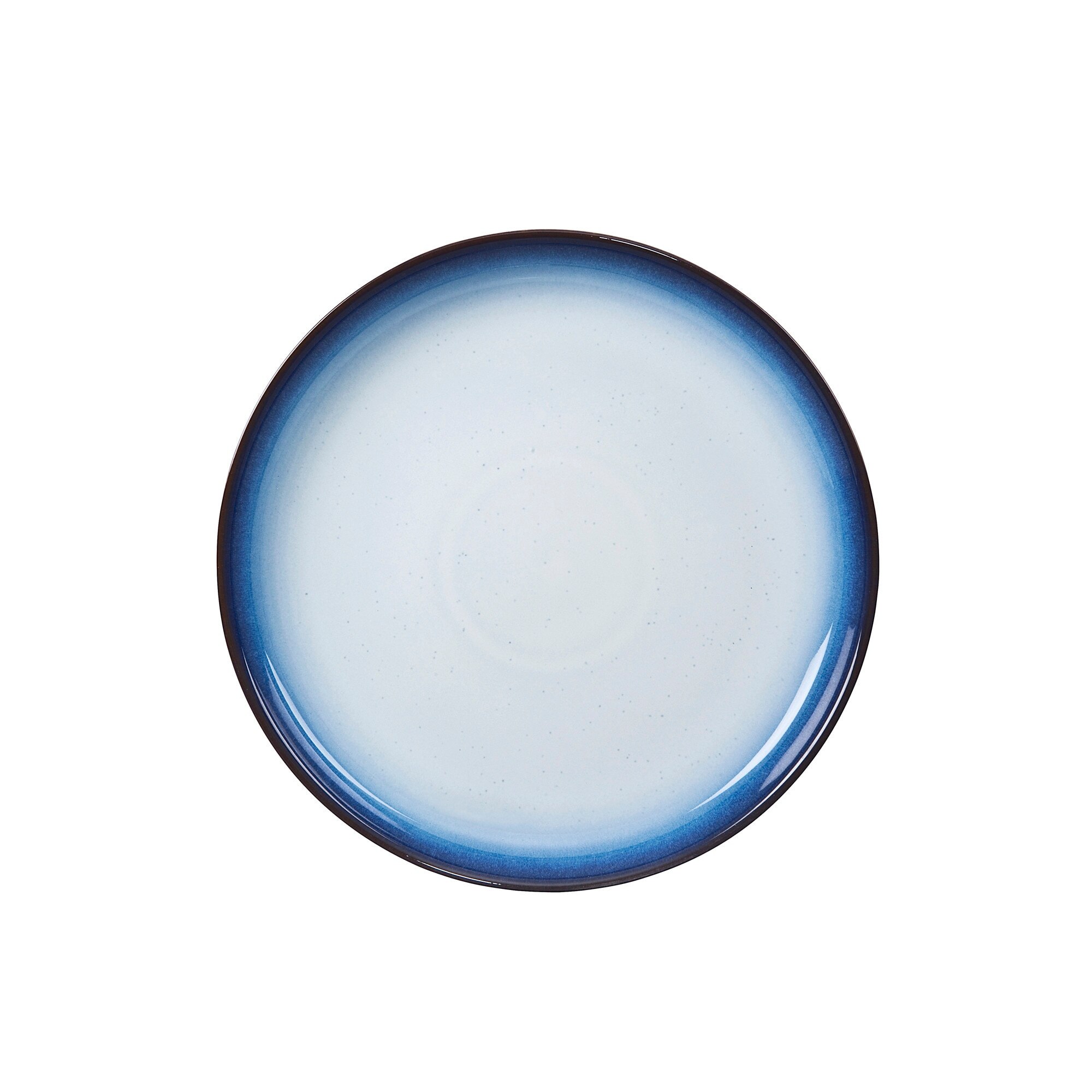 Product photograph of Blue Haze Coupe Dinner Plate from Denby Retail Ltd