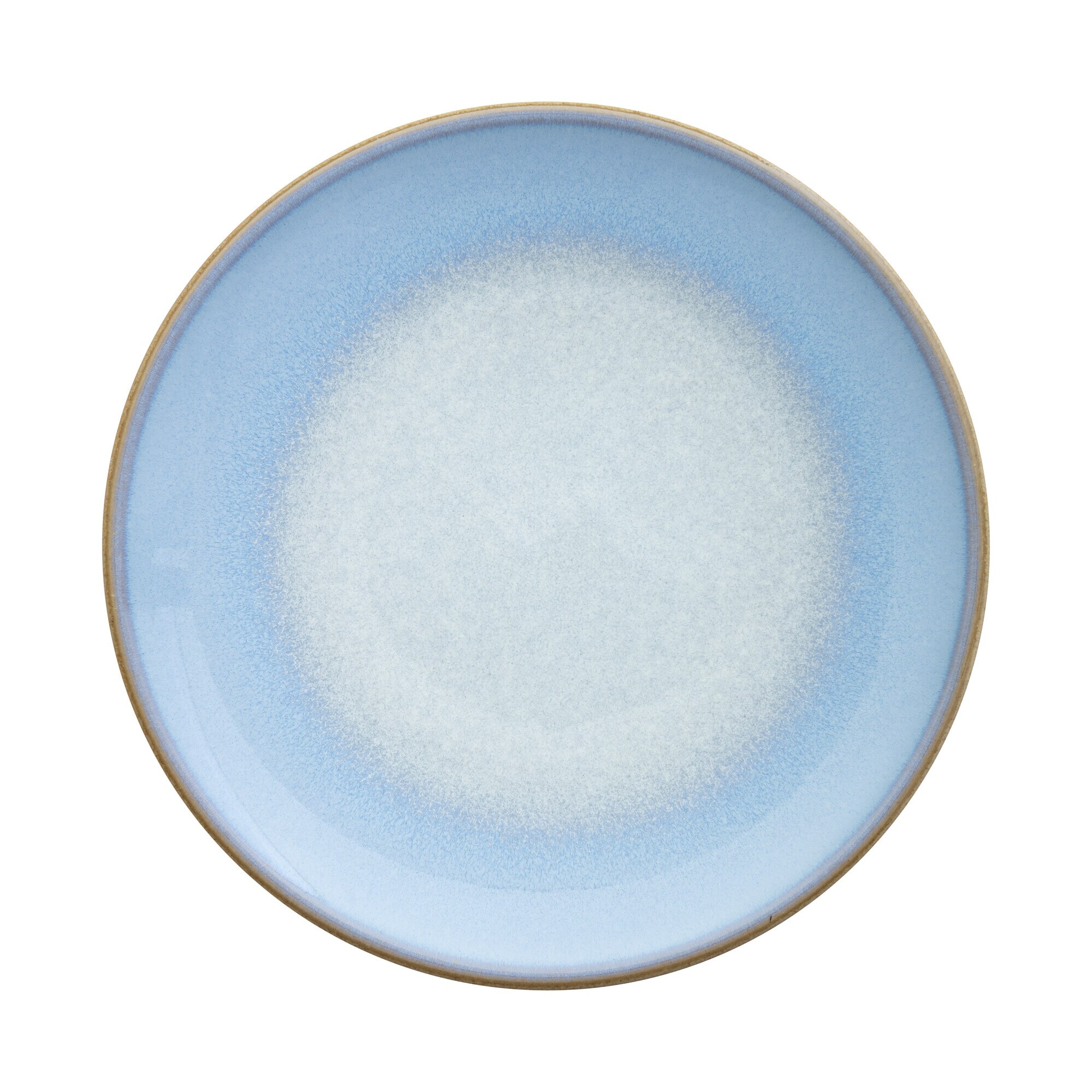 Product photograph of Topaz Blue Small Plate Seconds from Denby Retail Ltd