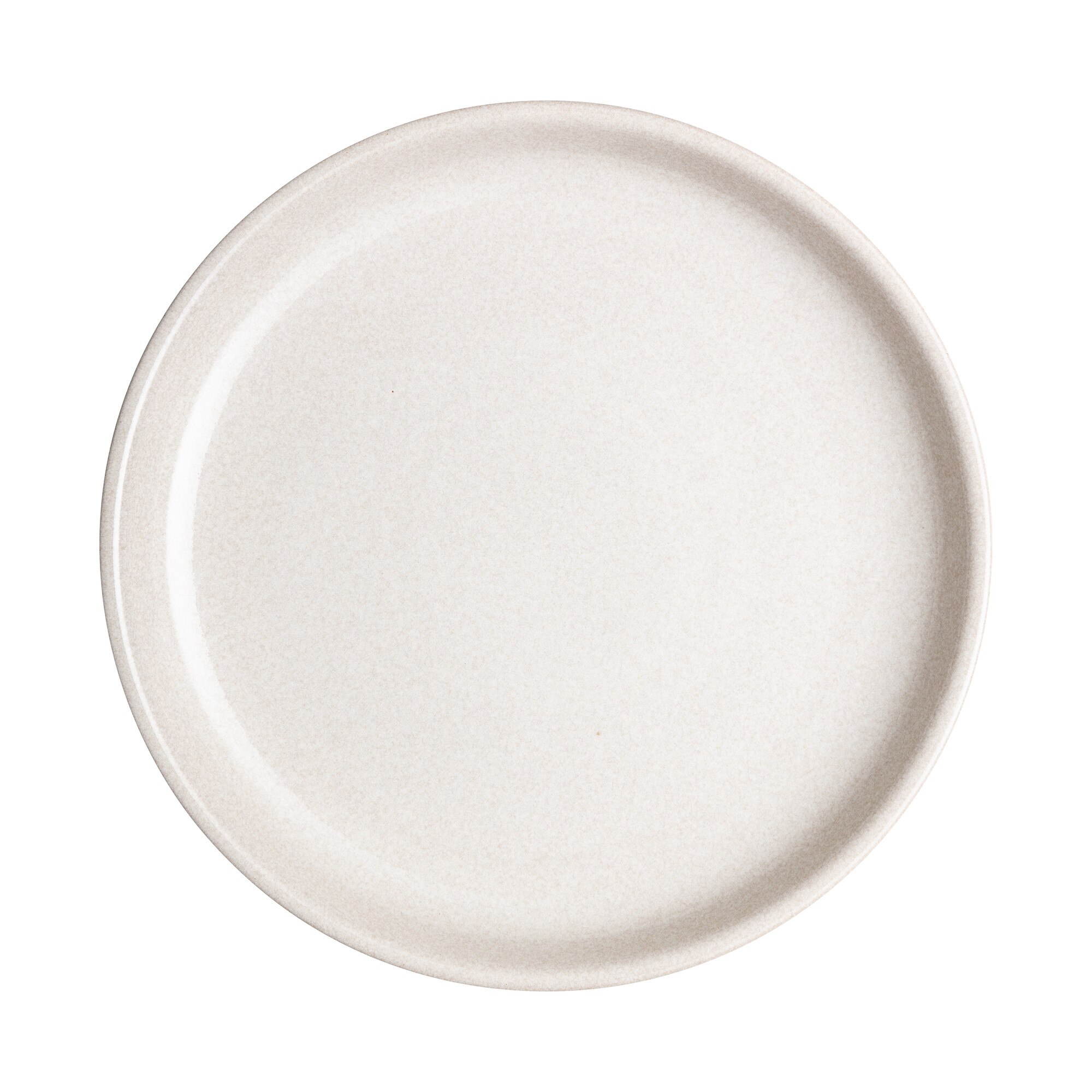 Product photograph of Quartz Rose Cream Medium Coupe Plate Seconds from Denby Retail Ltd