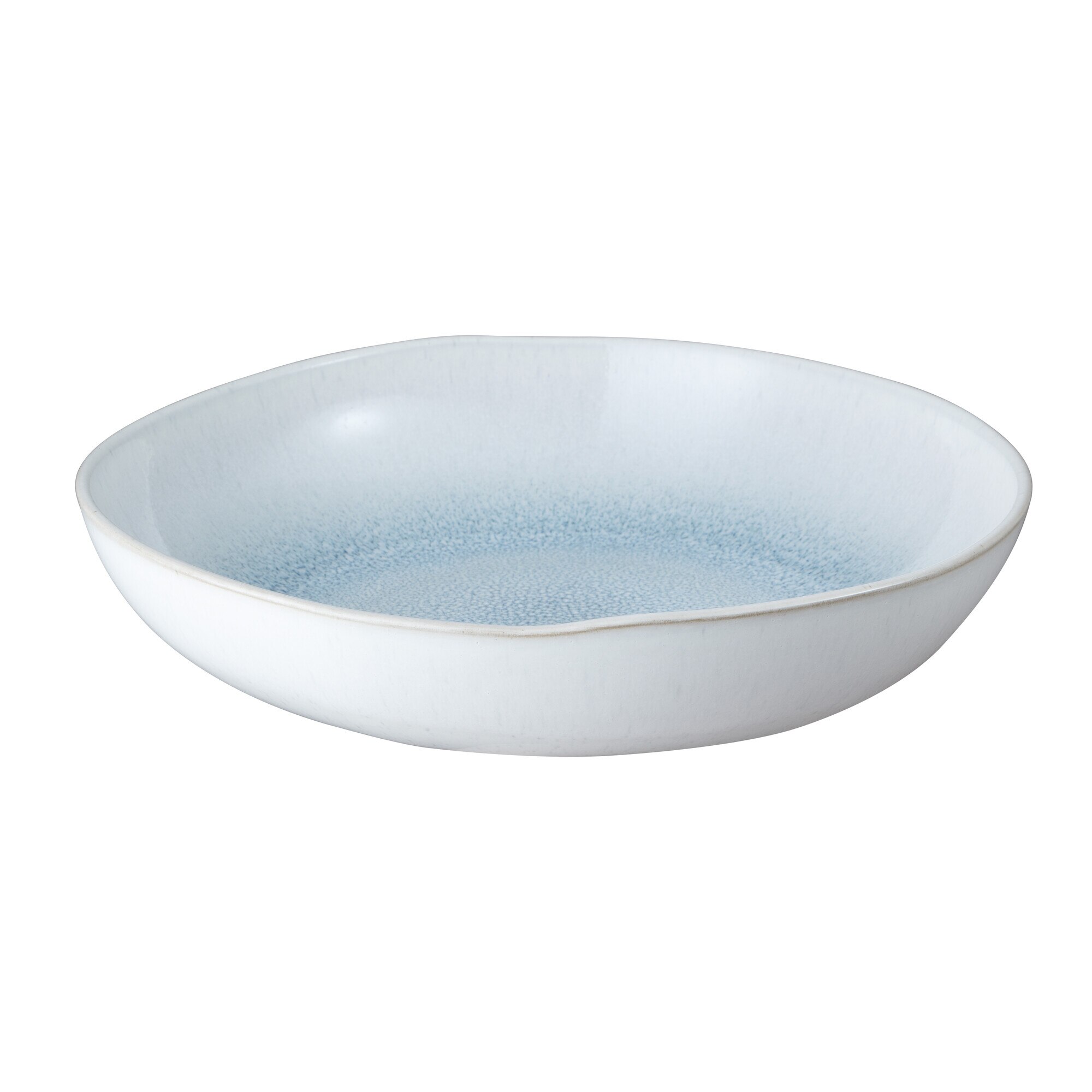 Product photograph of Denby Kiln Blue Large Organic Dish from Denby Retail Ltd