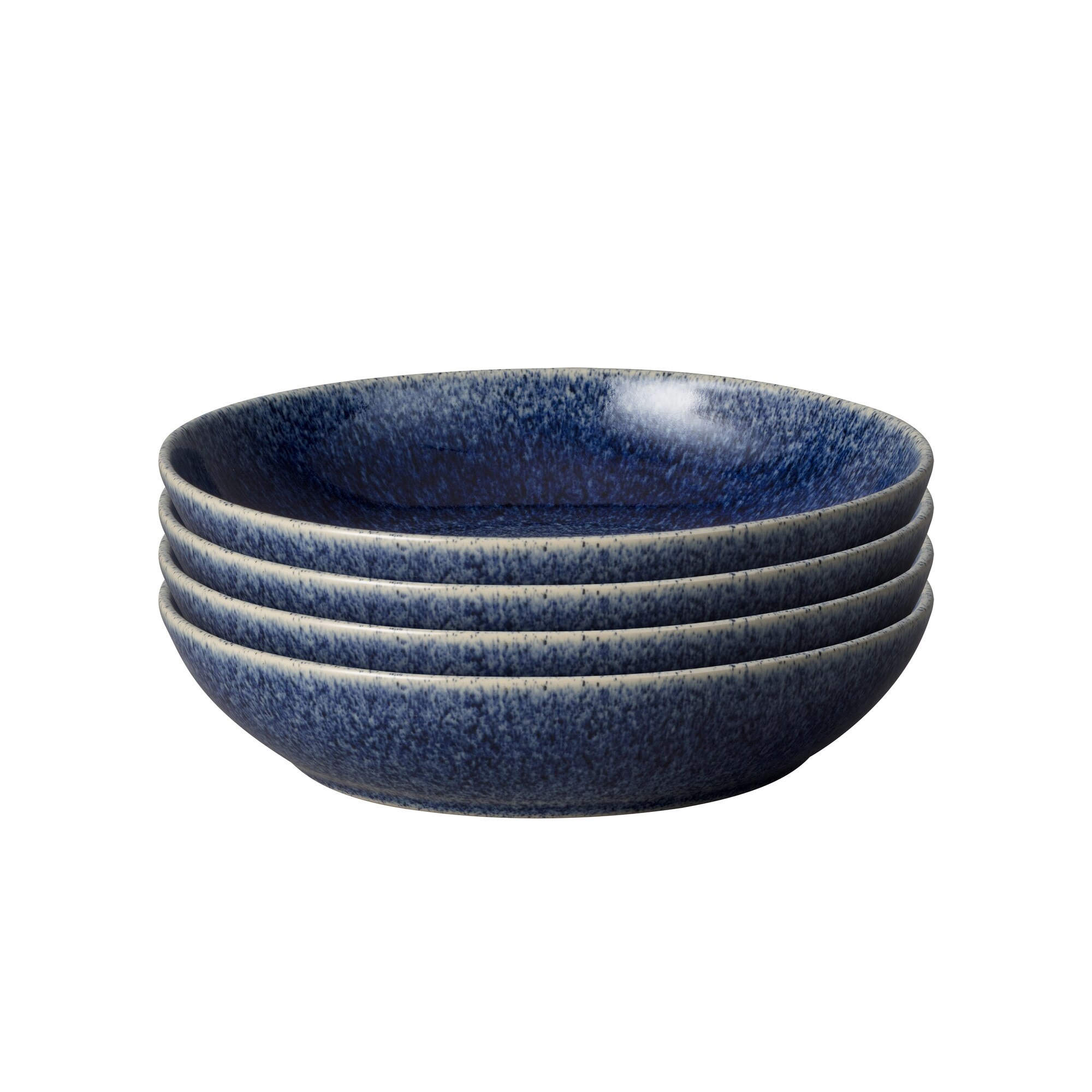 Product photograph of Studio Blue Cobalt Set Of 4 Pasta Bowls from Denby Retail Ltd