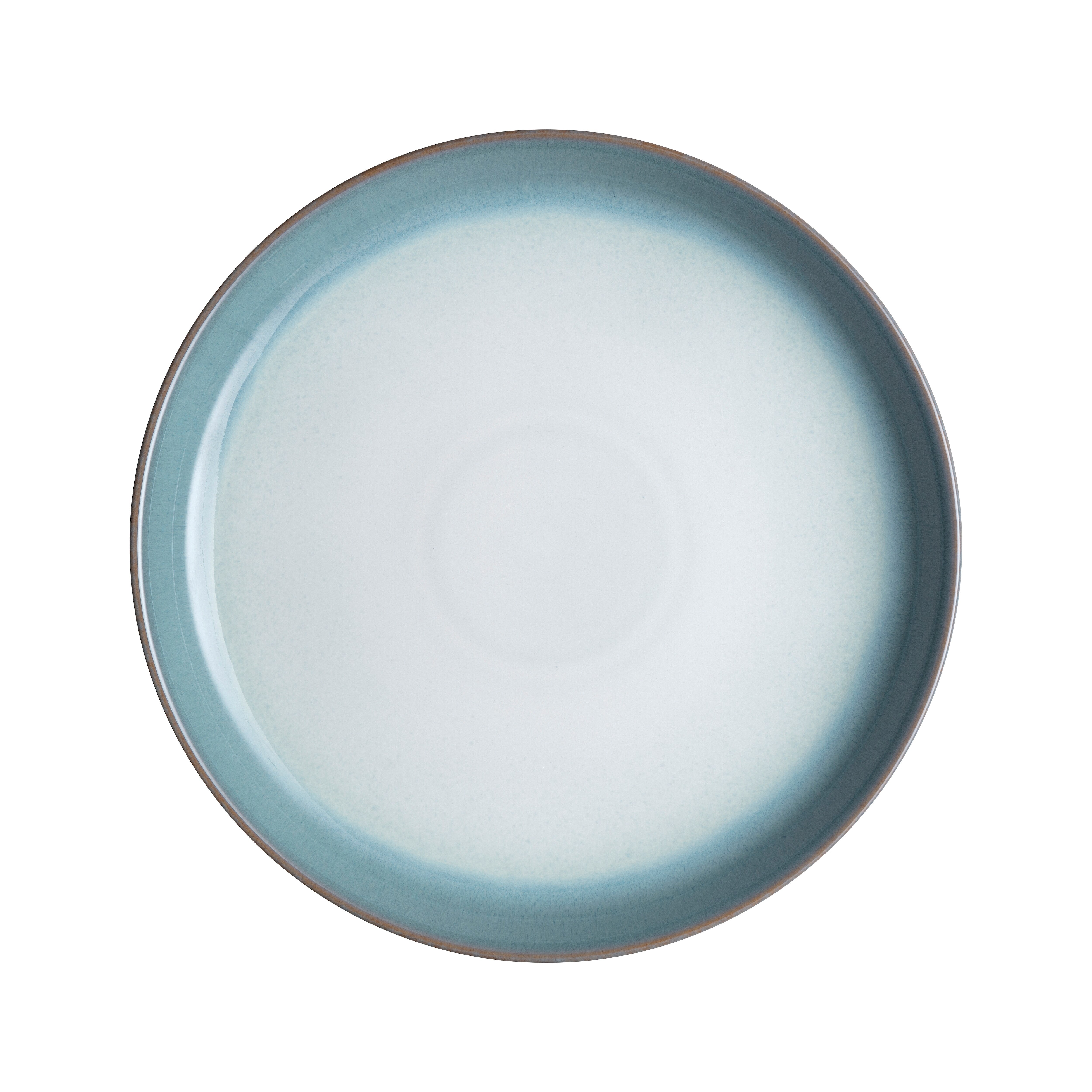 Product photograph of Azure Haze Coupe Dinner Plate from Denby Retail Ltd
