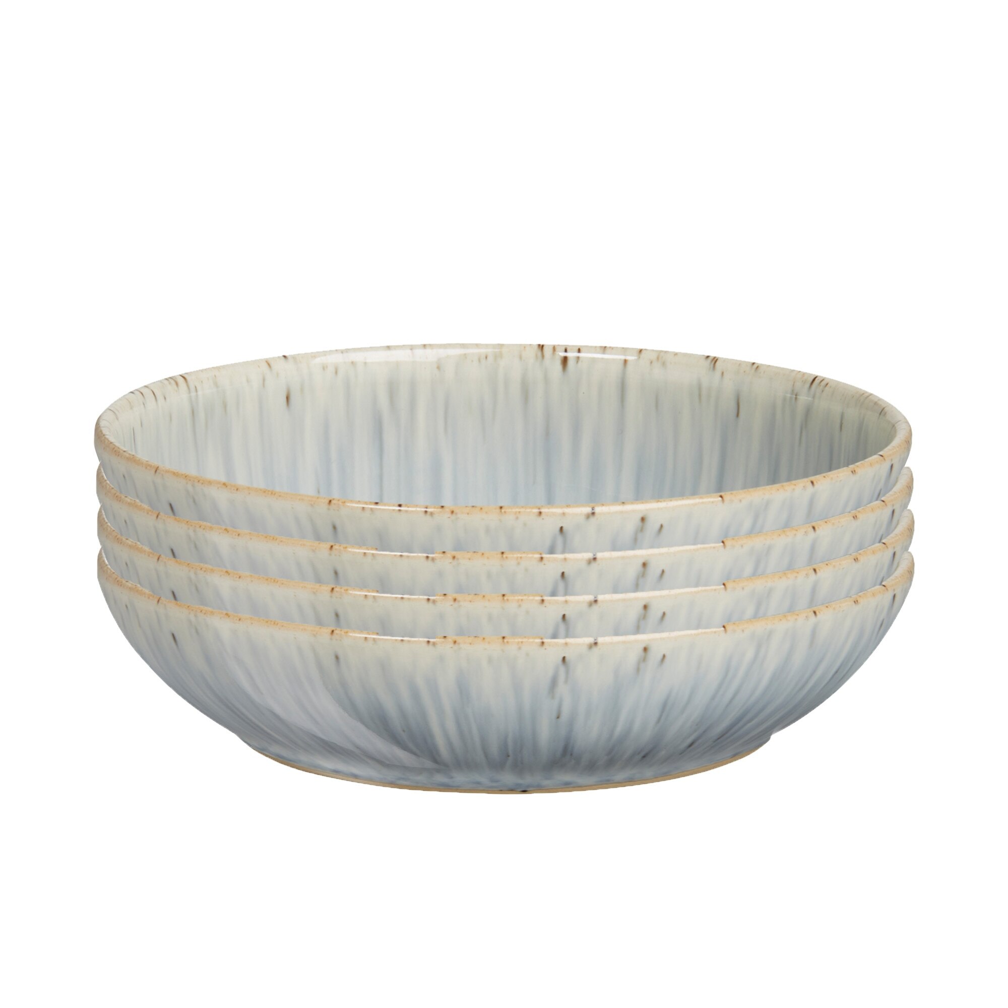 Product photograph of Halo Speckle 4pc Pasta Bowl Set from Denby Retail Ltd