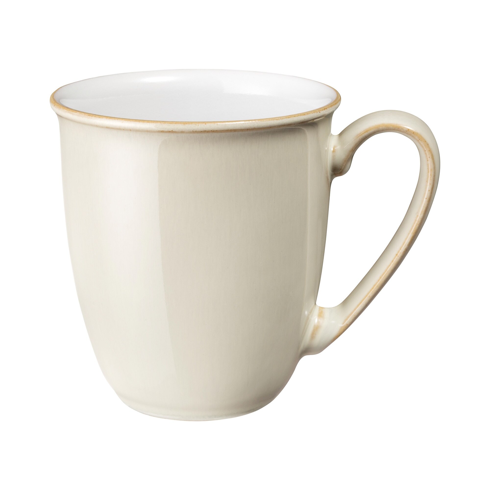 Product photograph of Linen Coffee Beaker Mug from Denby Retail Ltd