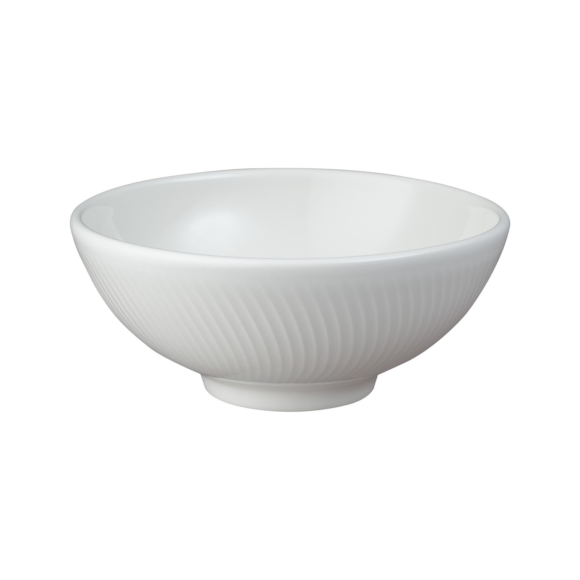 Product photograph of Porcelain Arc White Small Bowl from Denby Retail Ltd