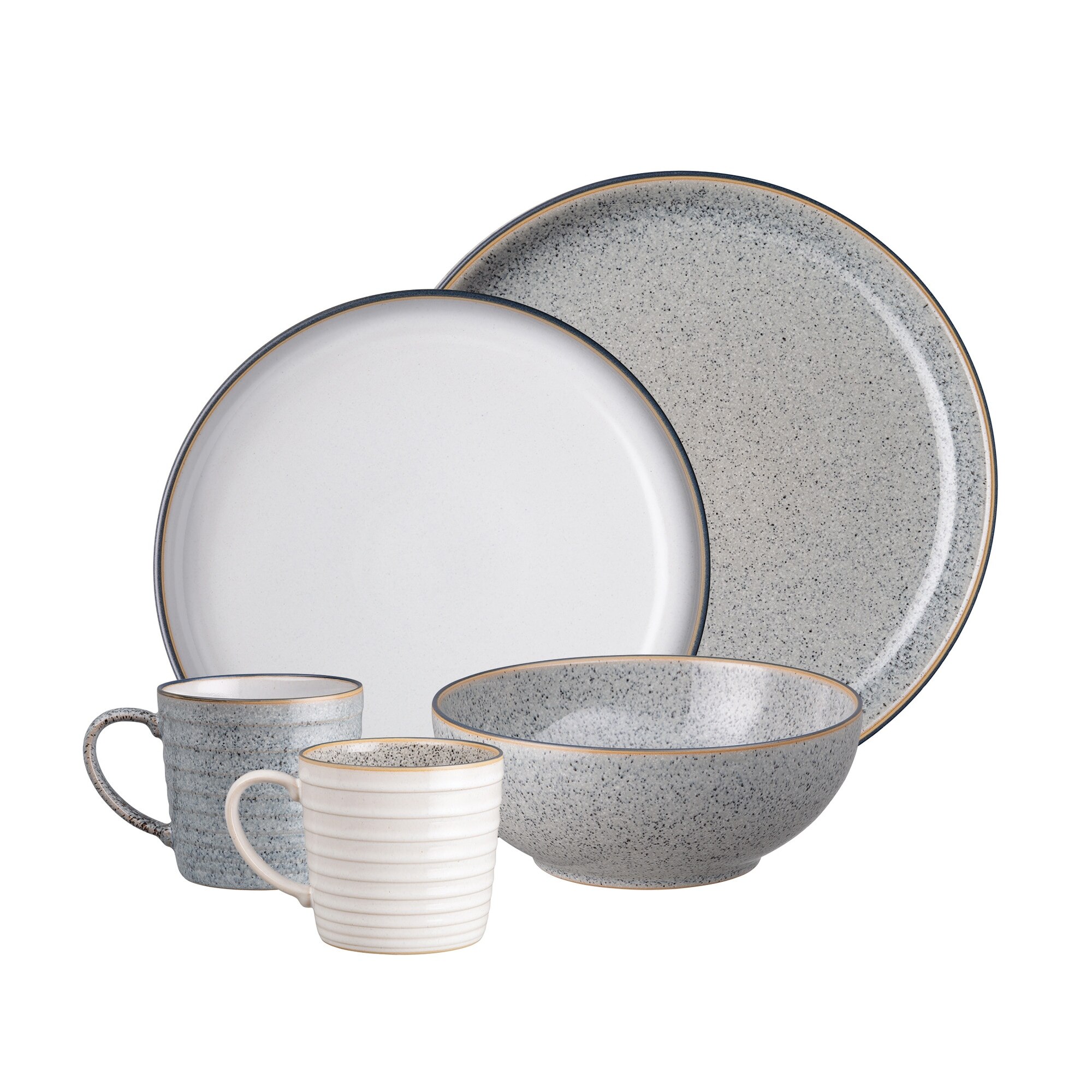 Product photograph of Studio Grey 16 Piece Tableware Set from Denby Retail Ltd