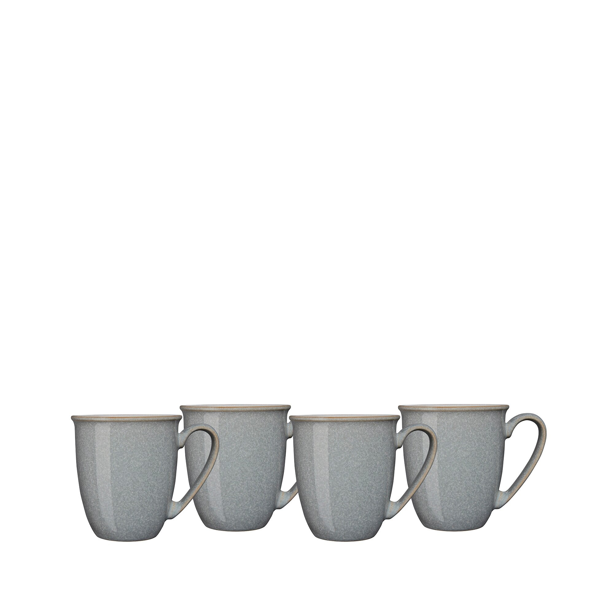 Elements Light Grey Set of 4 Coffee Beaker/Mugs
