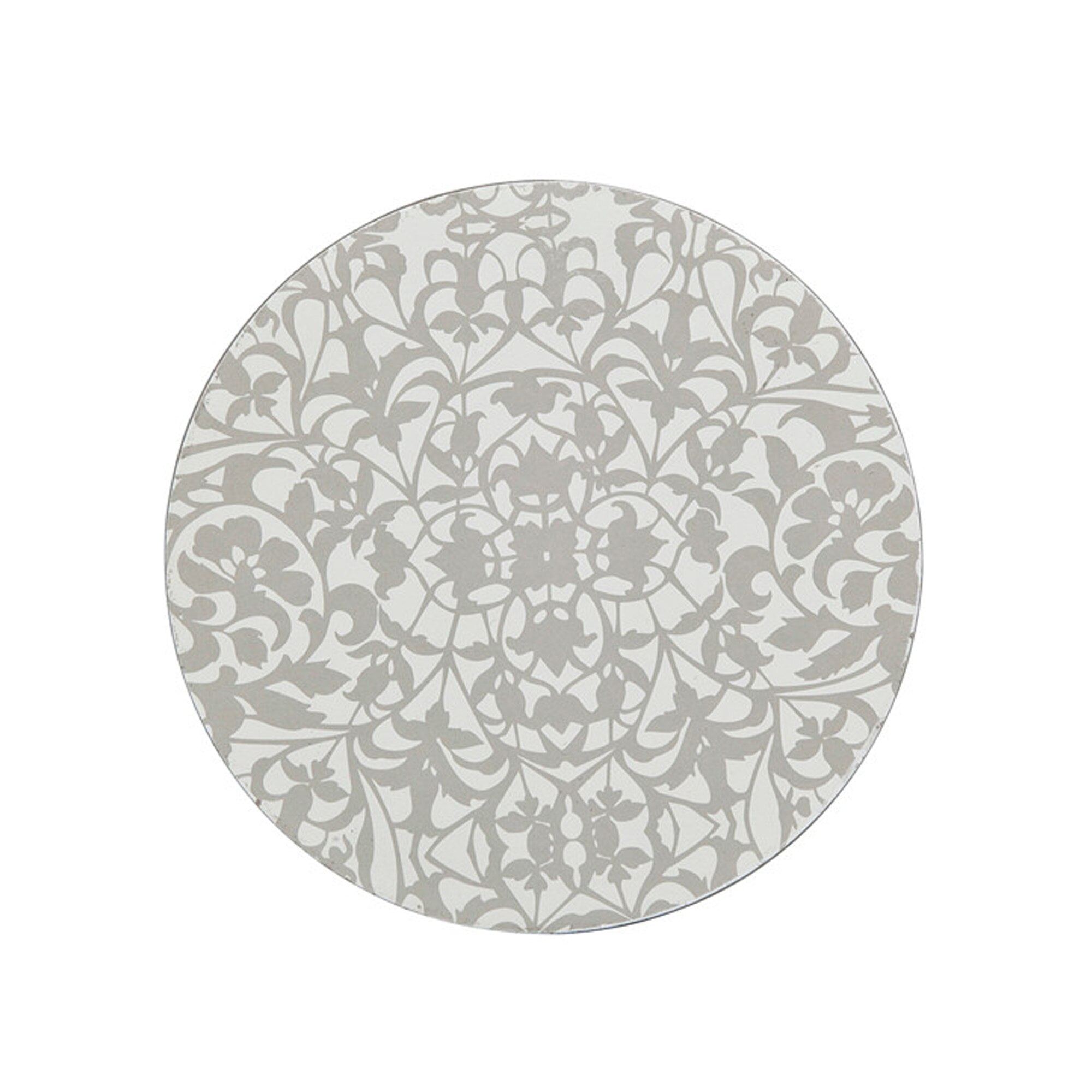 Product photograph of Monsoon Filigree Silver Round Coaster X4 from Denby Retail Ltd