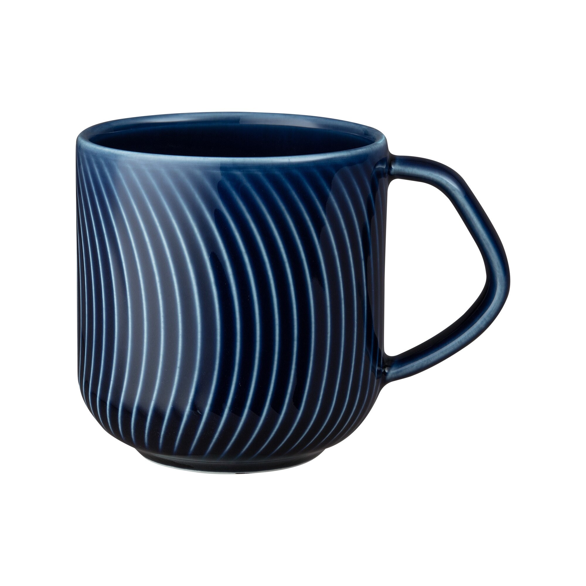 Product photograph of Porcelain Arc Blue Large Mug Seonds from Denby Retail Ltd