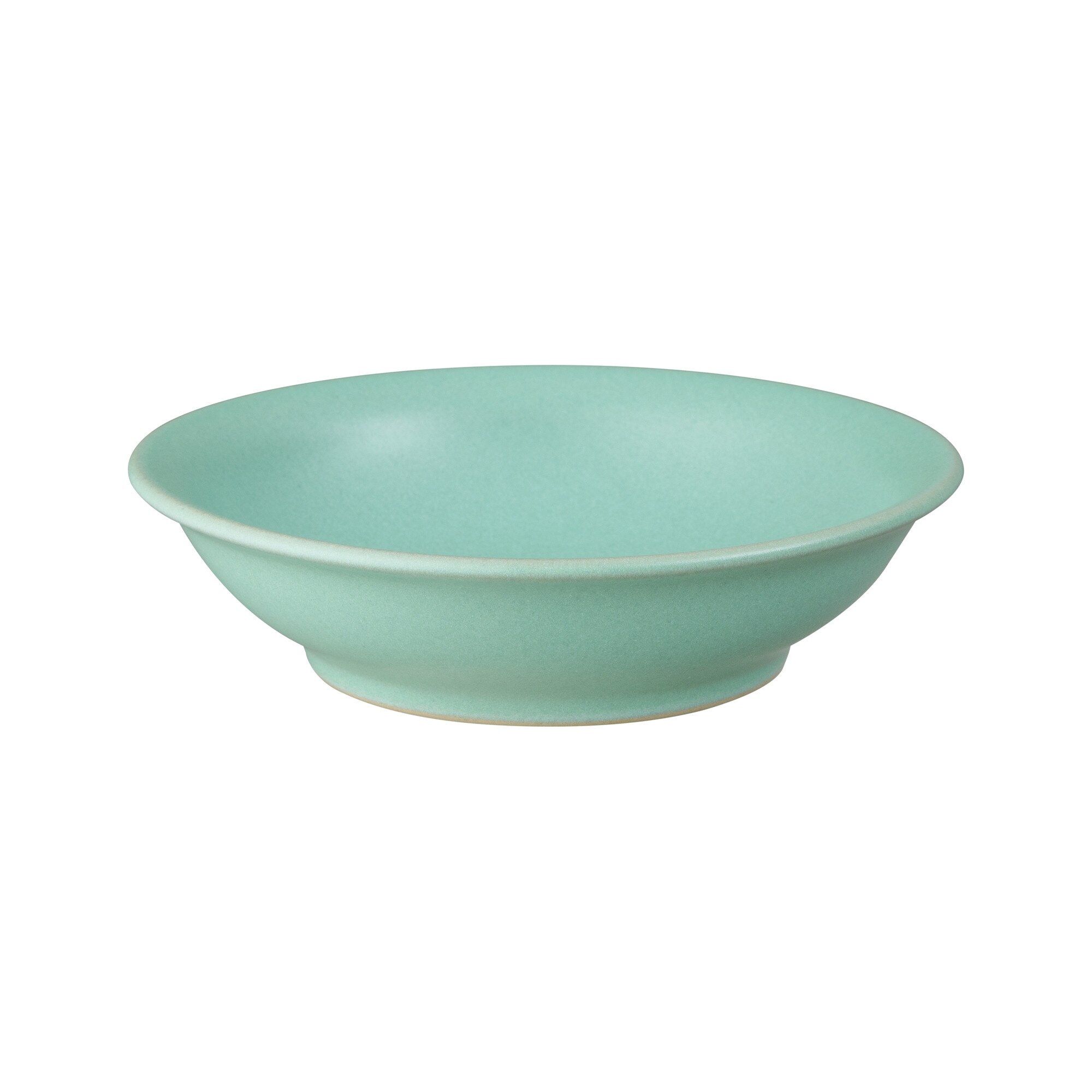 Product photograph of Impression Mint Medium Shallow Bowl from Denby Retail Ltd