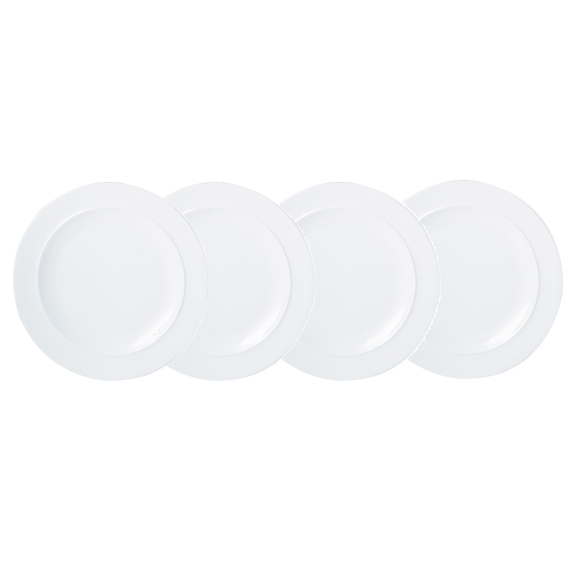 Product photograph of White By Denby Dinner Plate Set Of 4 from Denby Retail Ltd