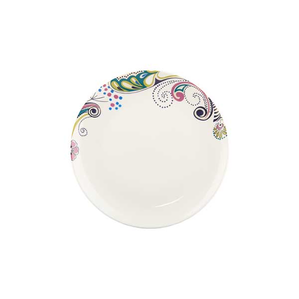 Product photograph of Monsoon Cosmic Cream Medium Plate from Denby Retail Ltd