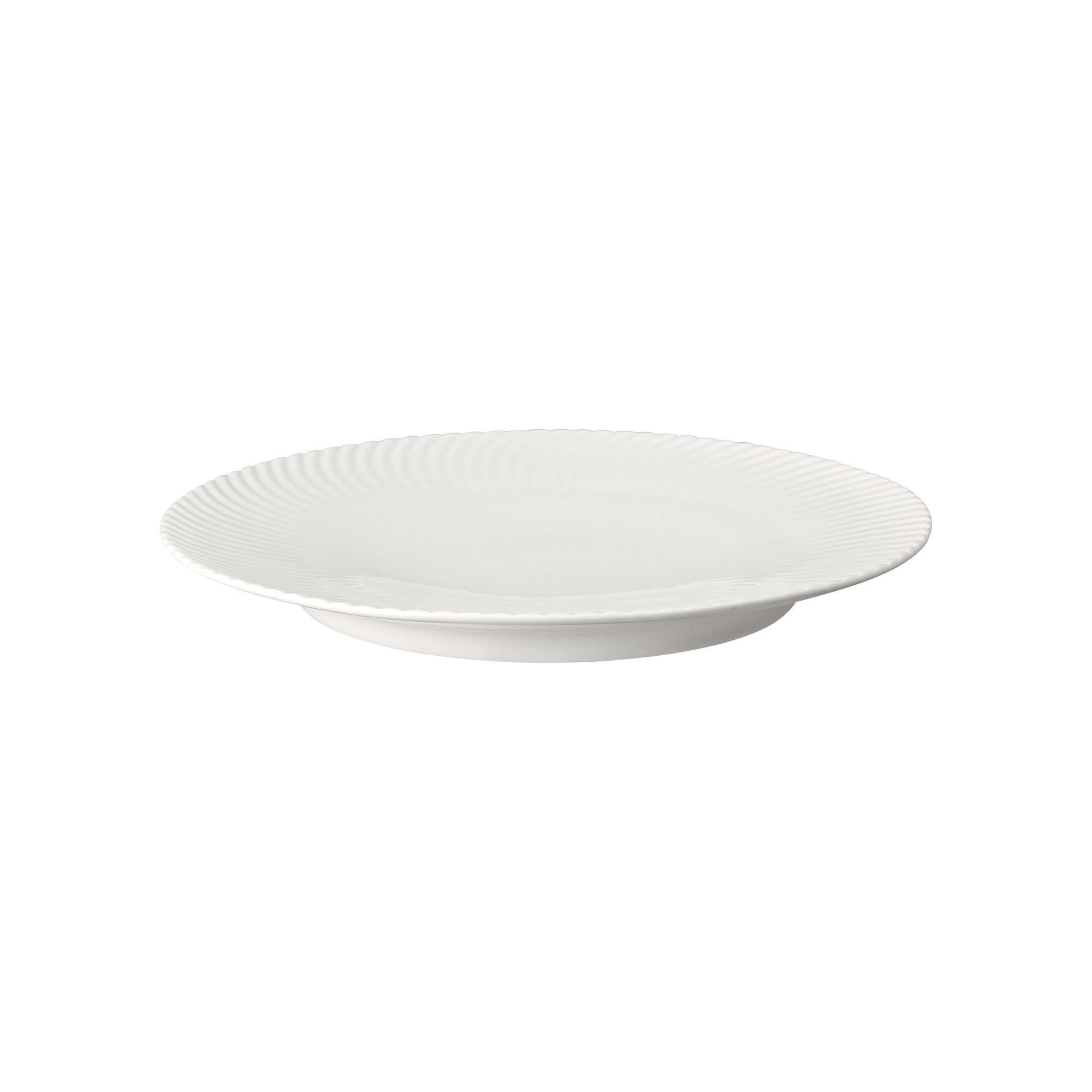 Product photograph of Porcelain Arc White Dinner Plate Seonds from Denby Retail Ltd