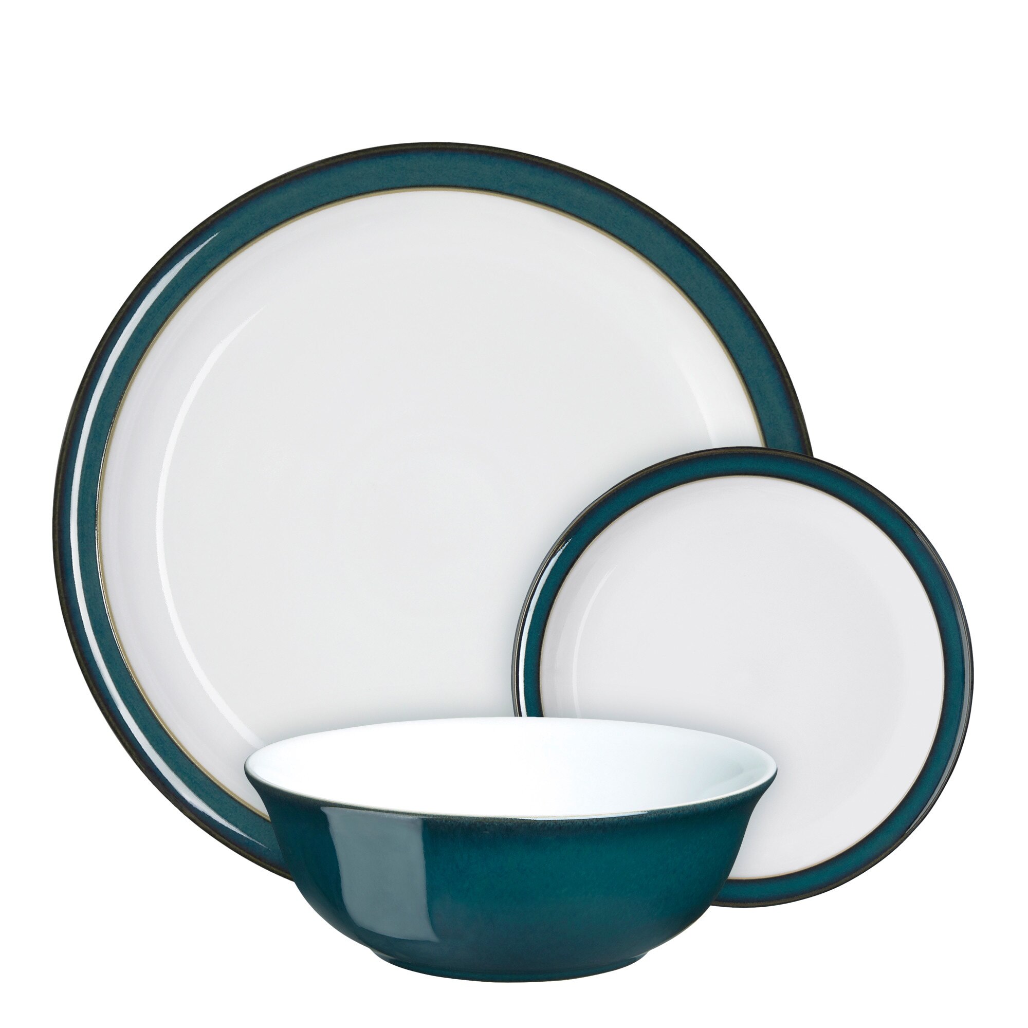 Product photograph of Greenwich 12 Piece Tableware Set from Denby Retail Ltd
