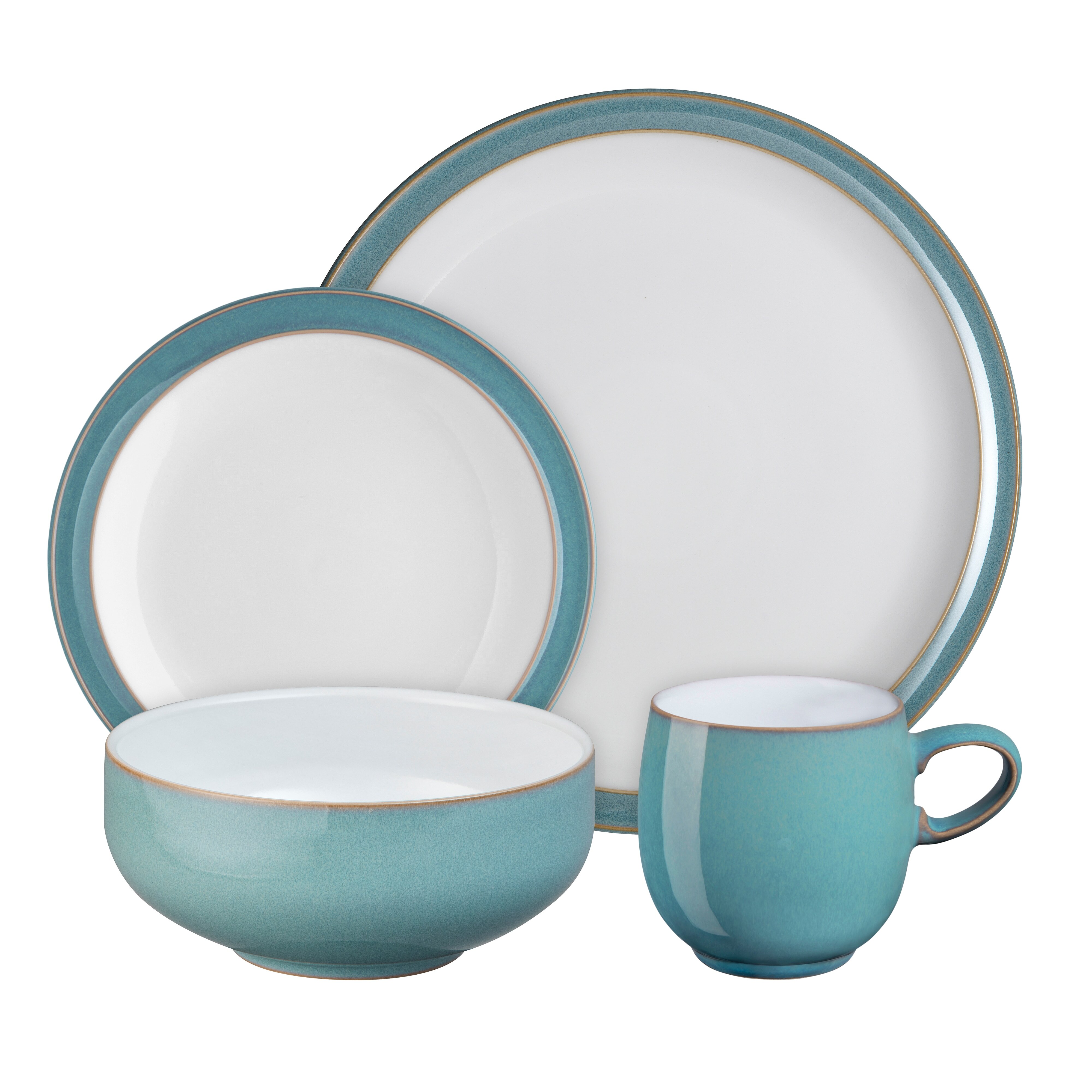 Product photograph of Azure 4 Piece Set from Denby Retail Ltd