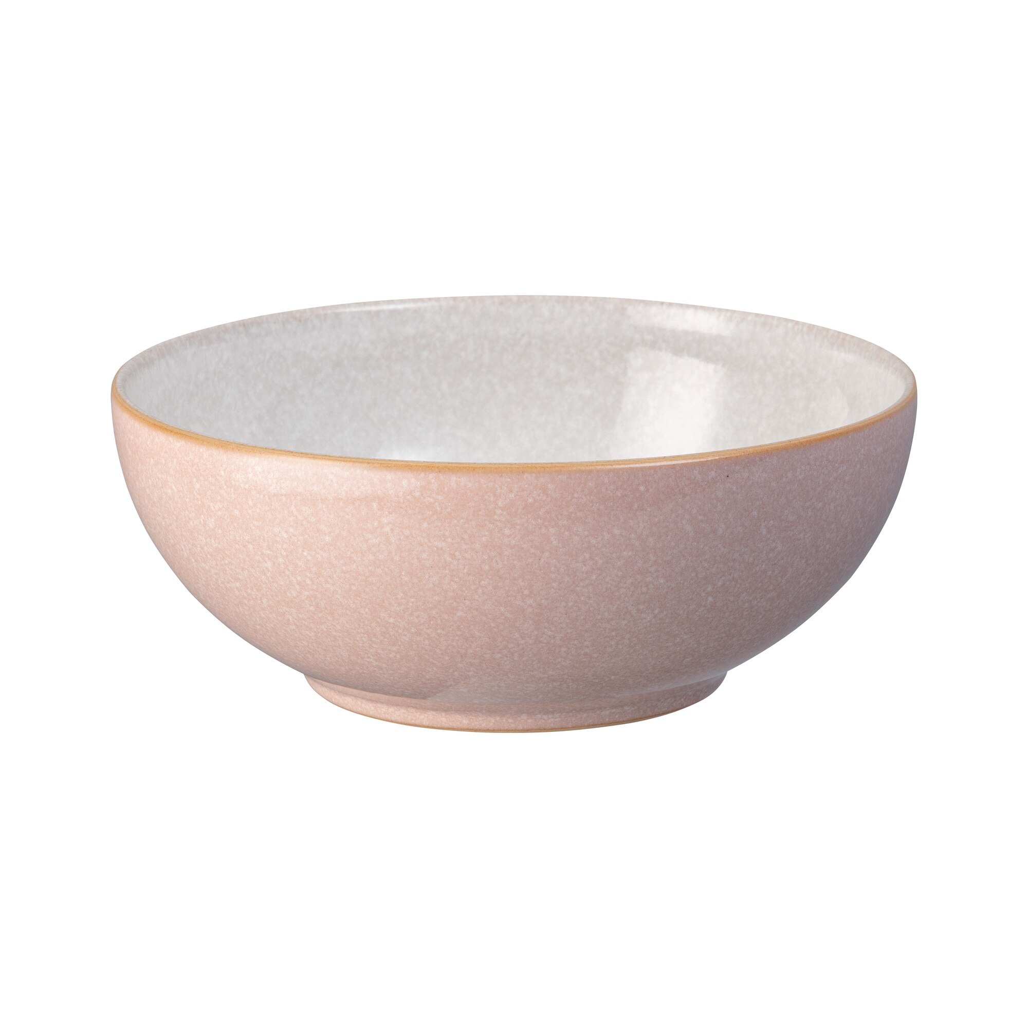 Product photograph of Elements Sorbet Pink Coupe Cereal Bowl from Denby Retail Ltd