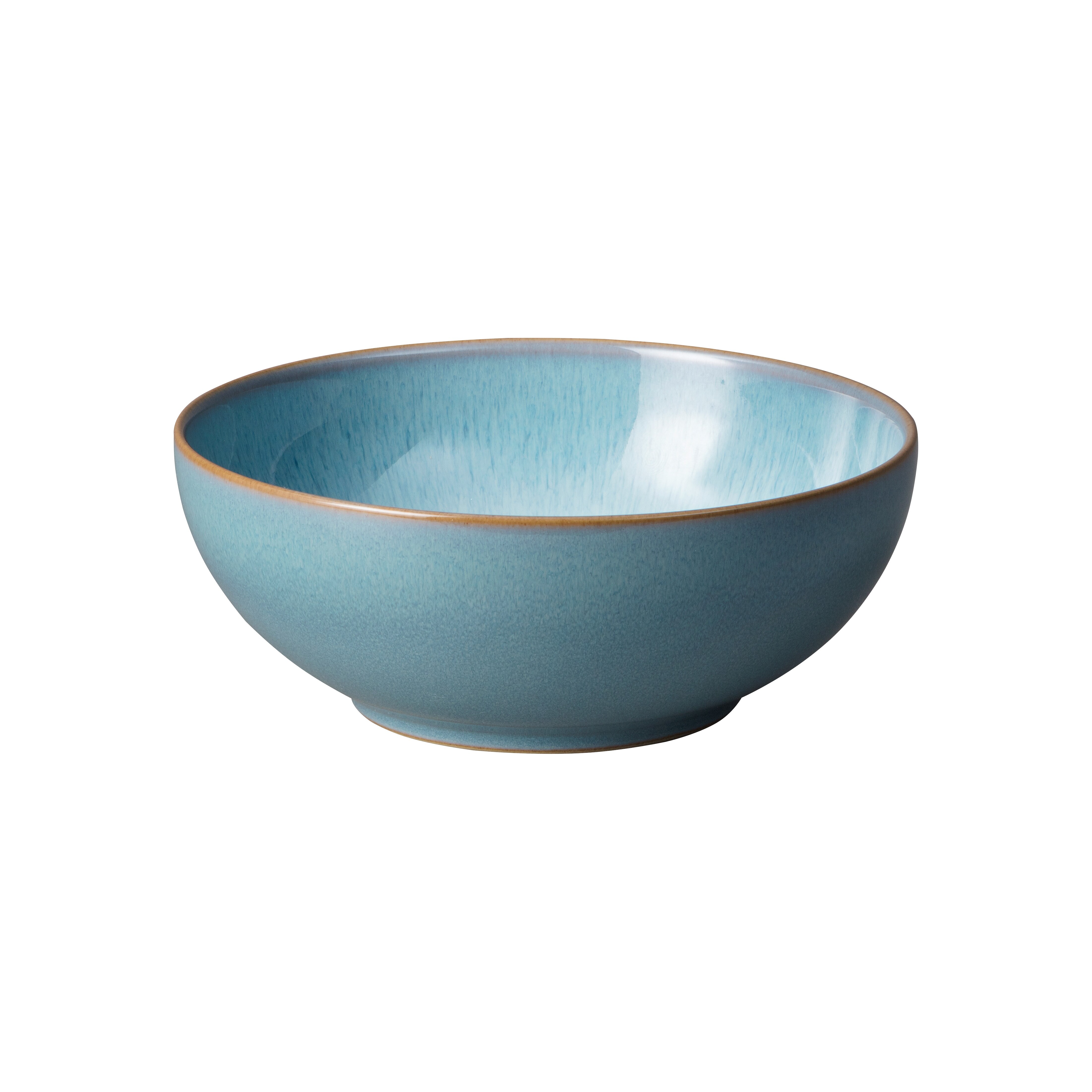 Product photograph of Azure Haze Coupe Cereal Bowl from Denby Retail Ltd