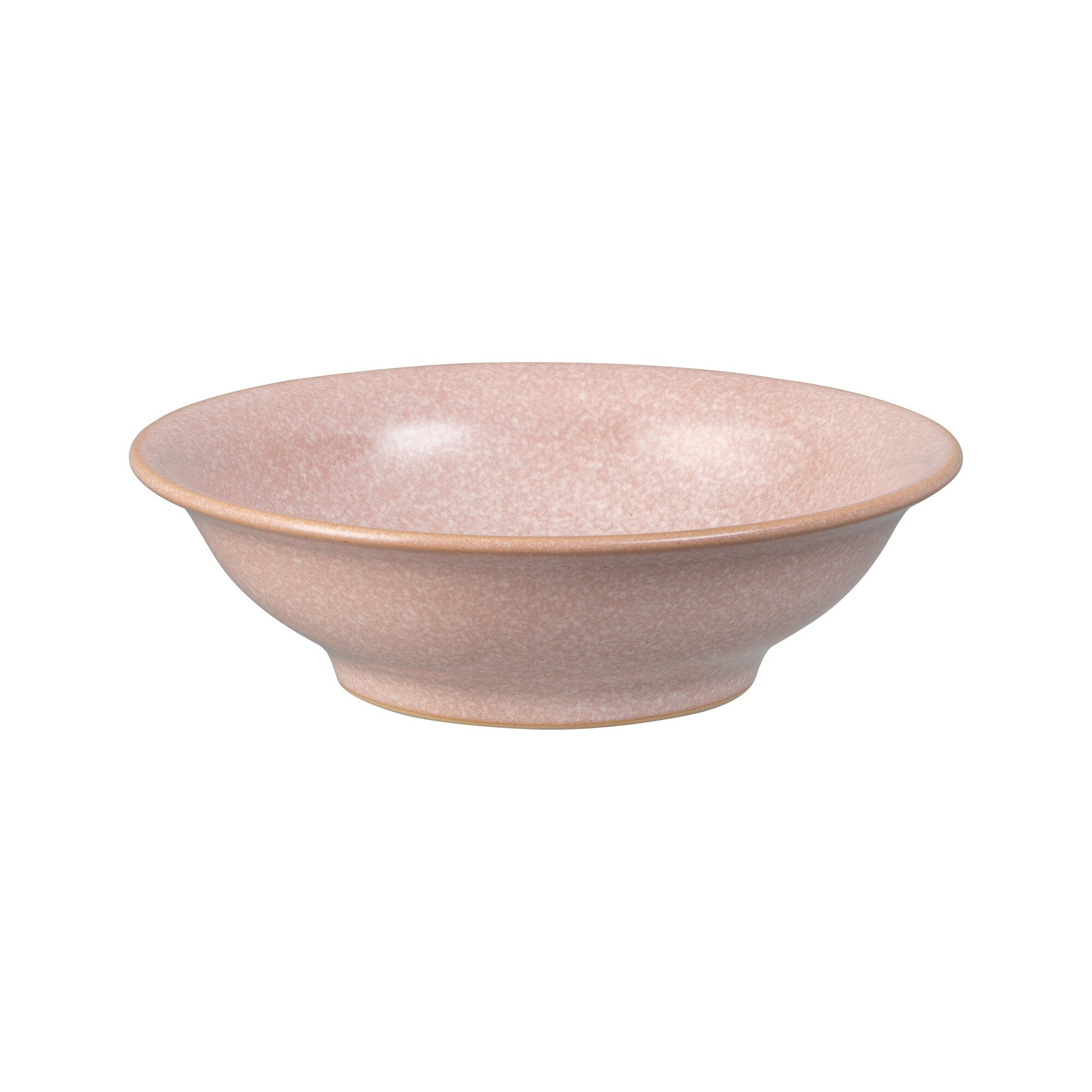 Product photograph of Elements Sorbet Pink Small Shallow Bowl from Denby Retail Ltd