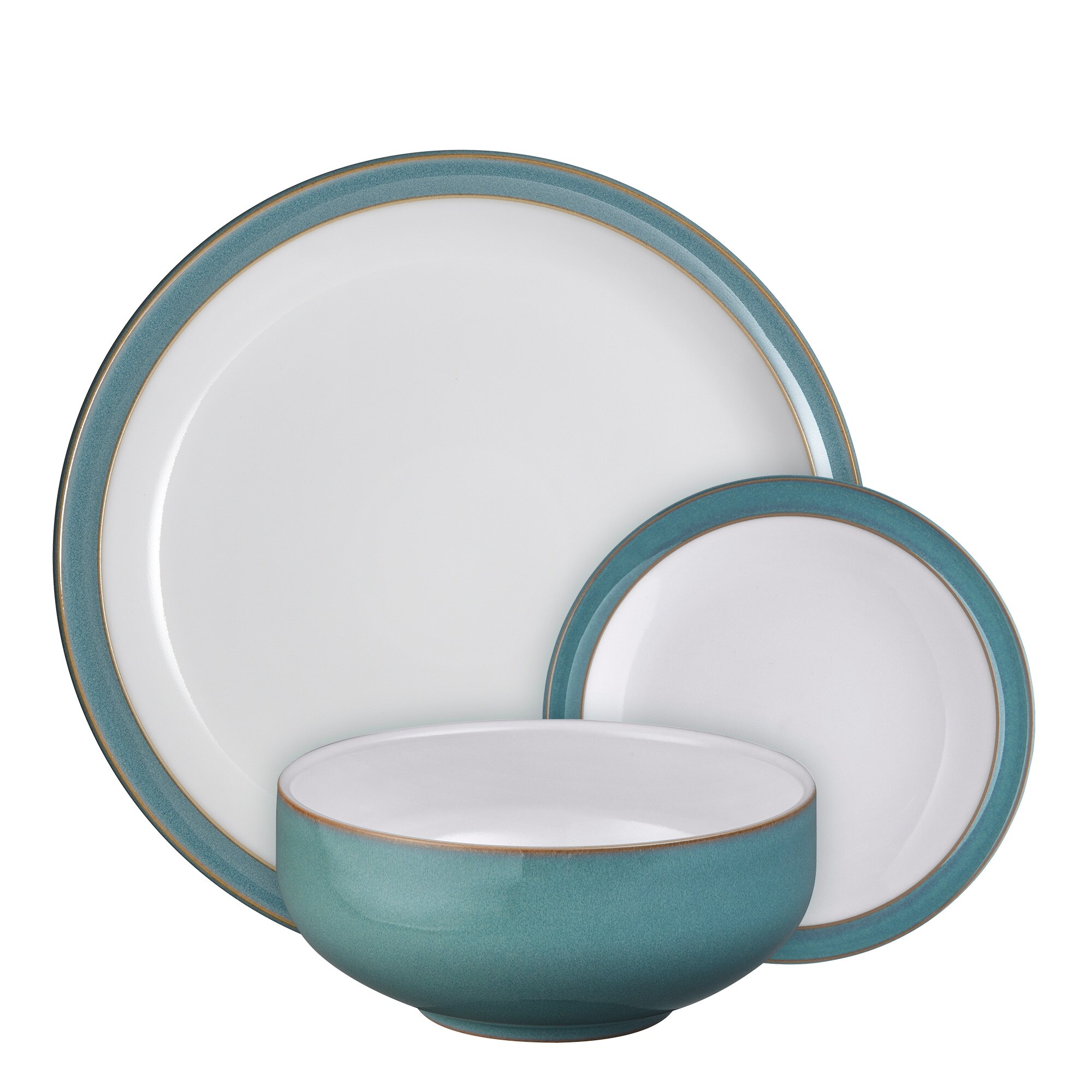Product photograph of Azure 12 Piece Tableware Set from Denby Retail Ltd