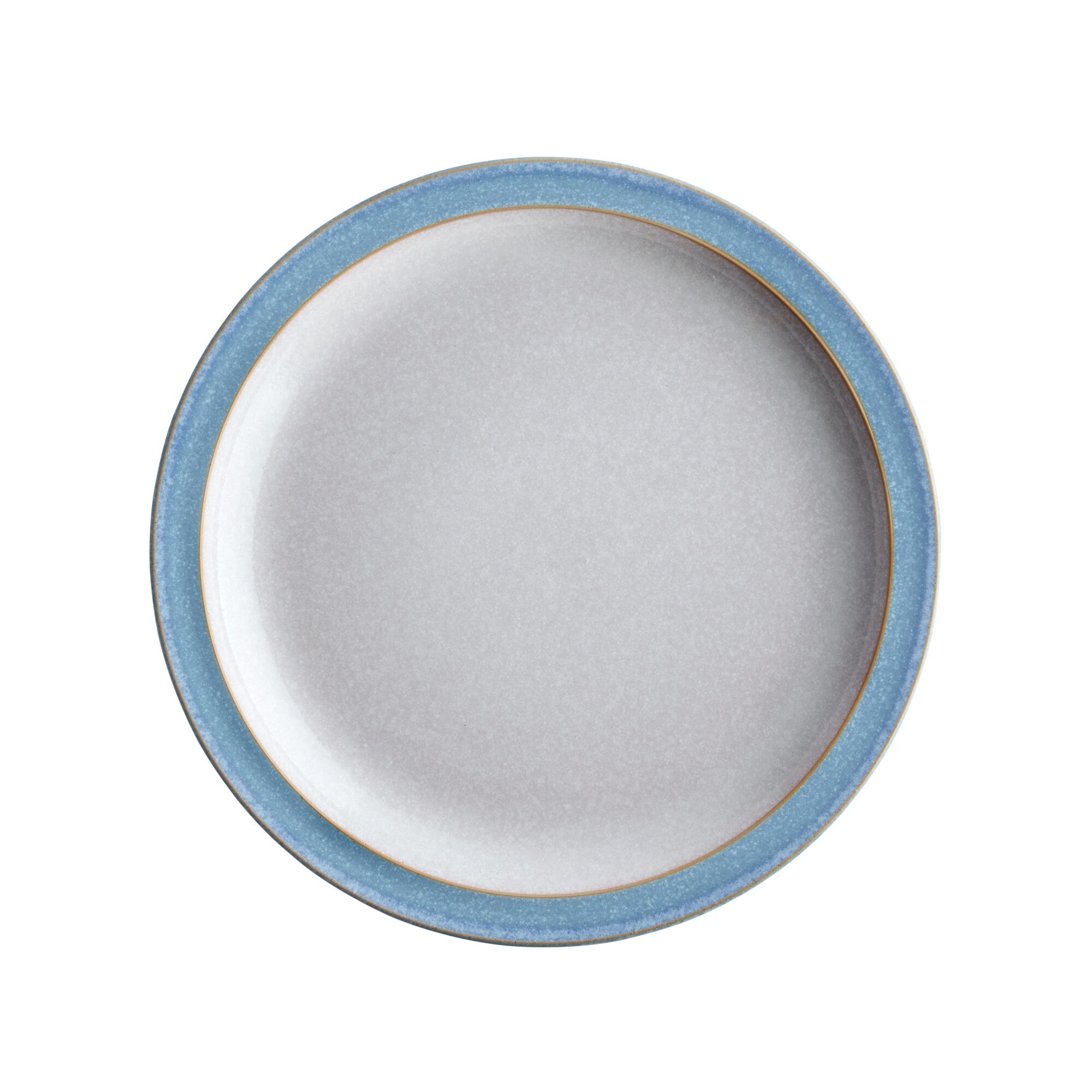 Product photograph of Elements Blue Medium Plate from Denby Retail Ltd