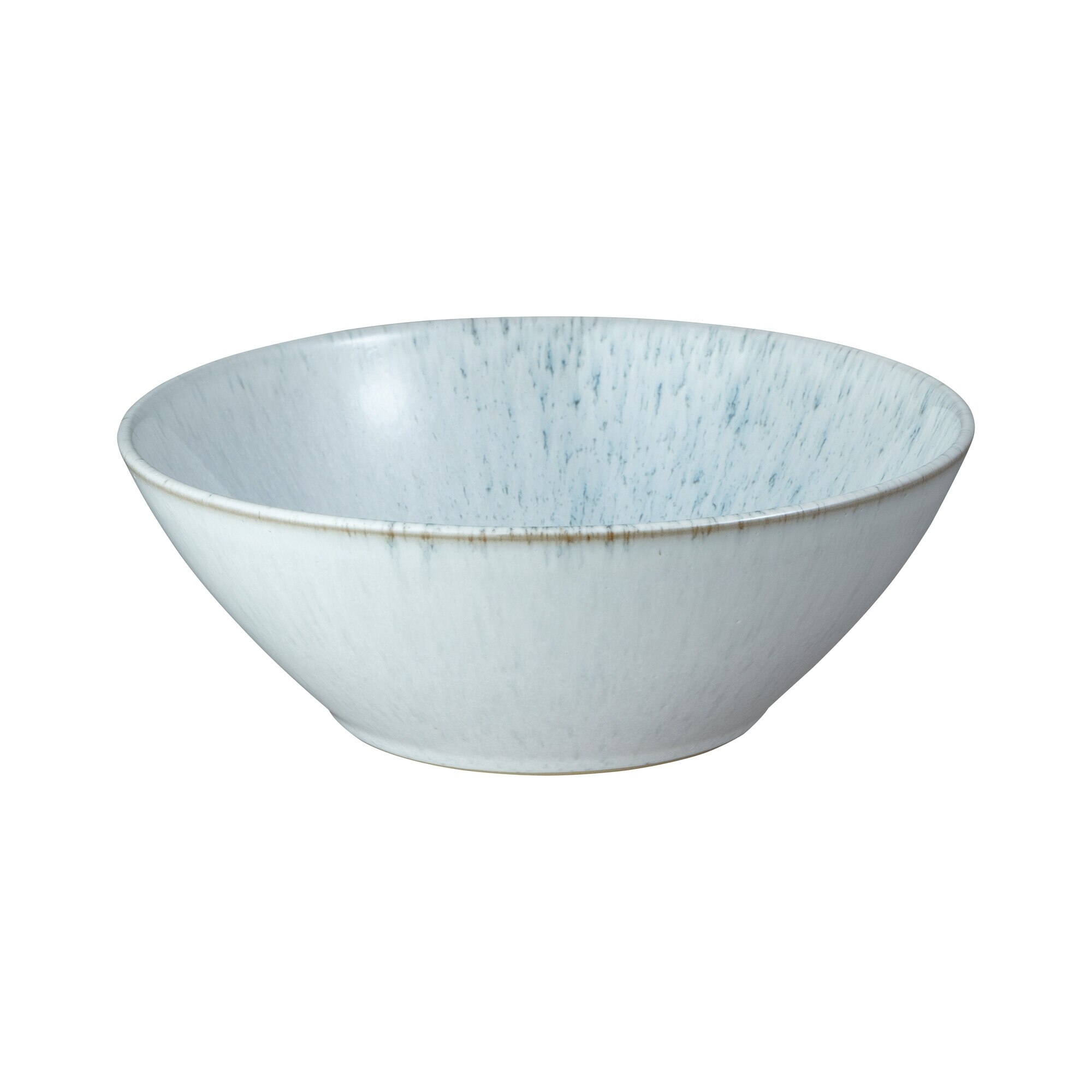 Product photograph of Denby Kiln Blue Cereal Bowl from Denby Retail Ltd