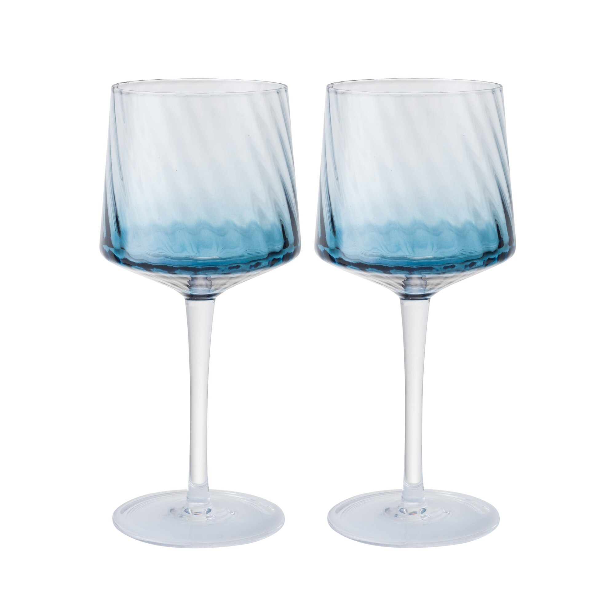 Product photograph of Denby Modern Deco Set Of 2 Gin Glasses from Denby Retail Ltd