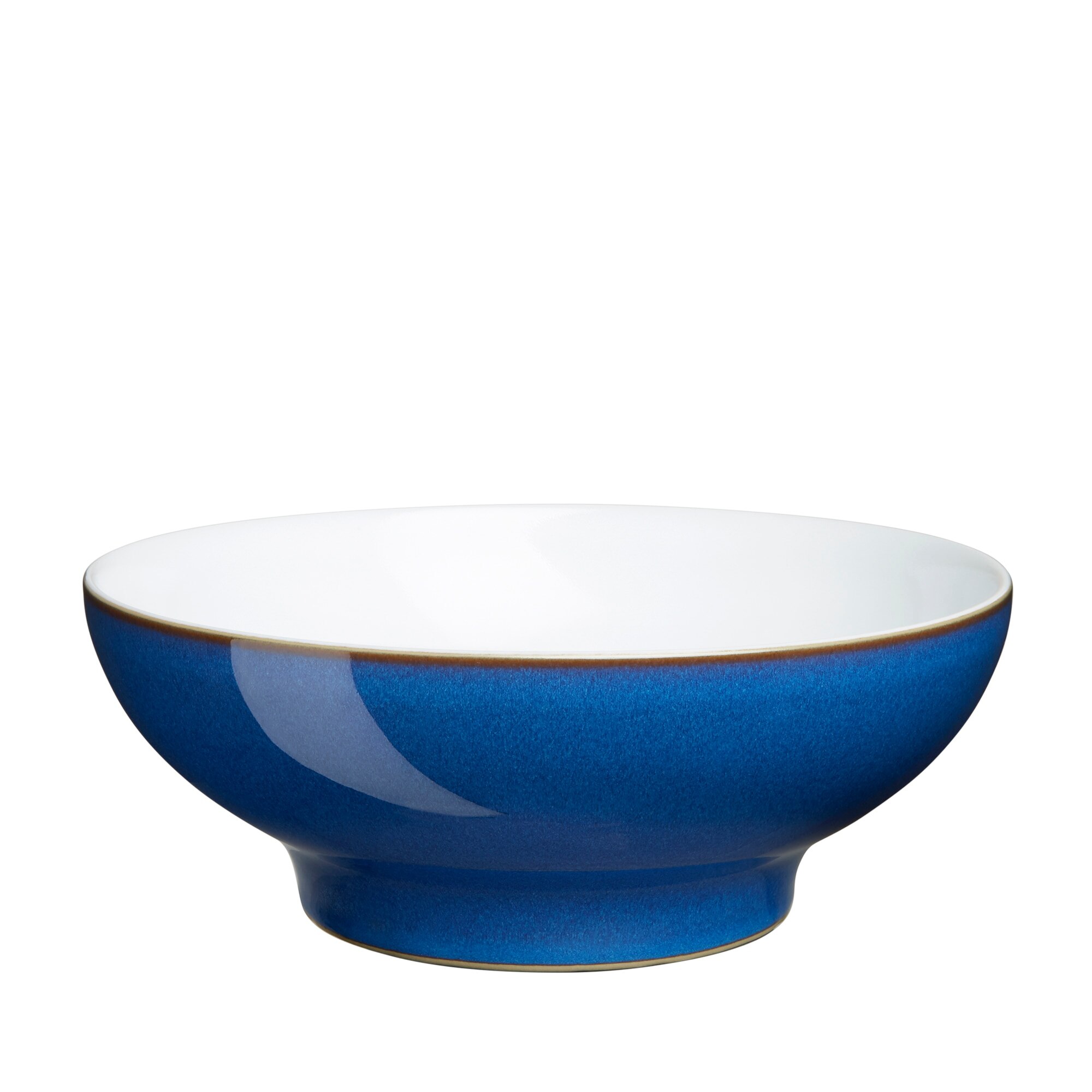 Product photograph of Imperial Blue Medium Serving Bowl from Denby Retail Ltd