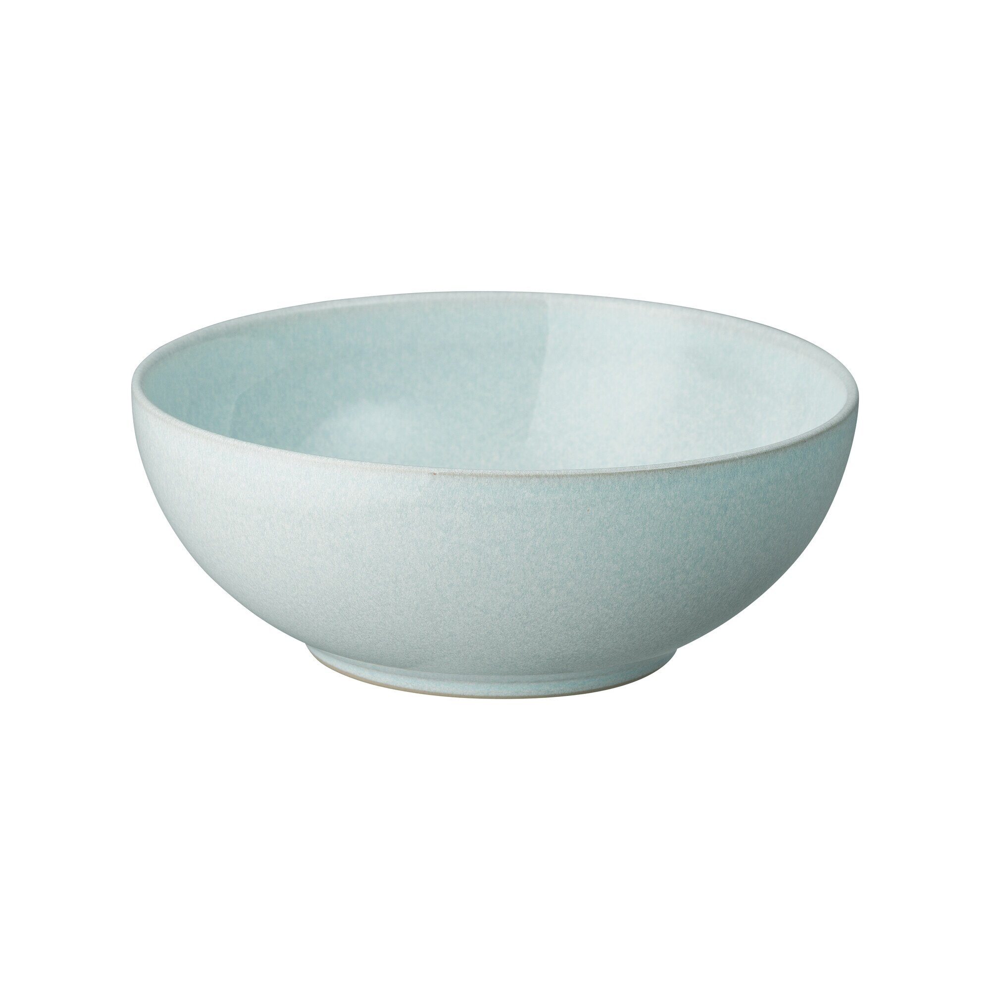 Product photograph of Elements Jade Light Green Coupe Cereal Bowl from Denby Retail Ltd