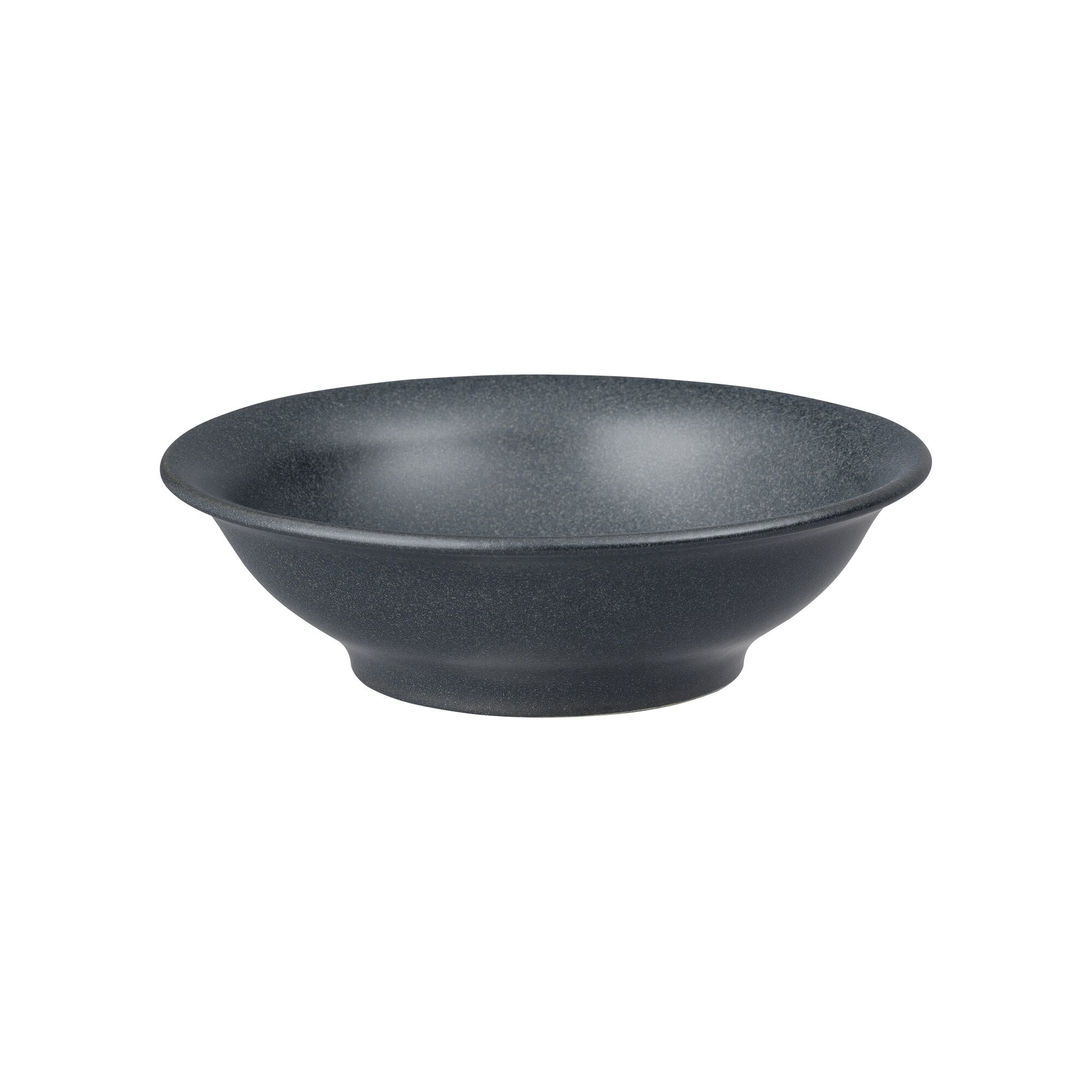 Impression Charcoal Small Shallow Bowl