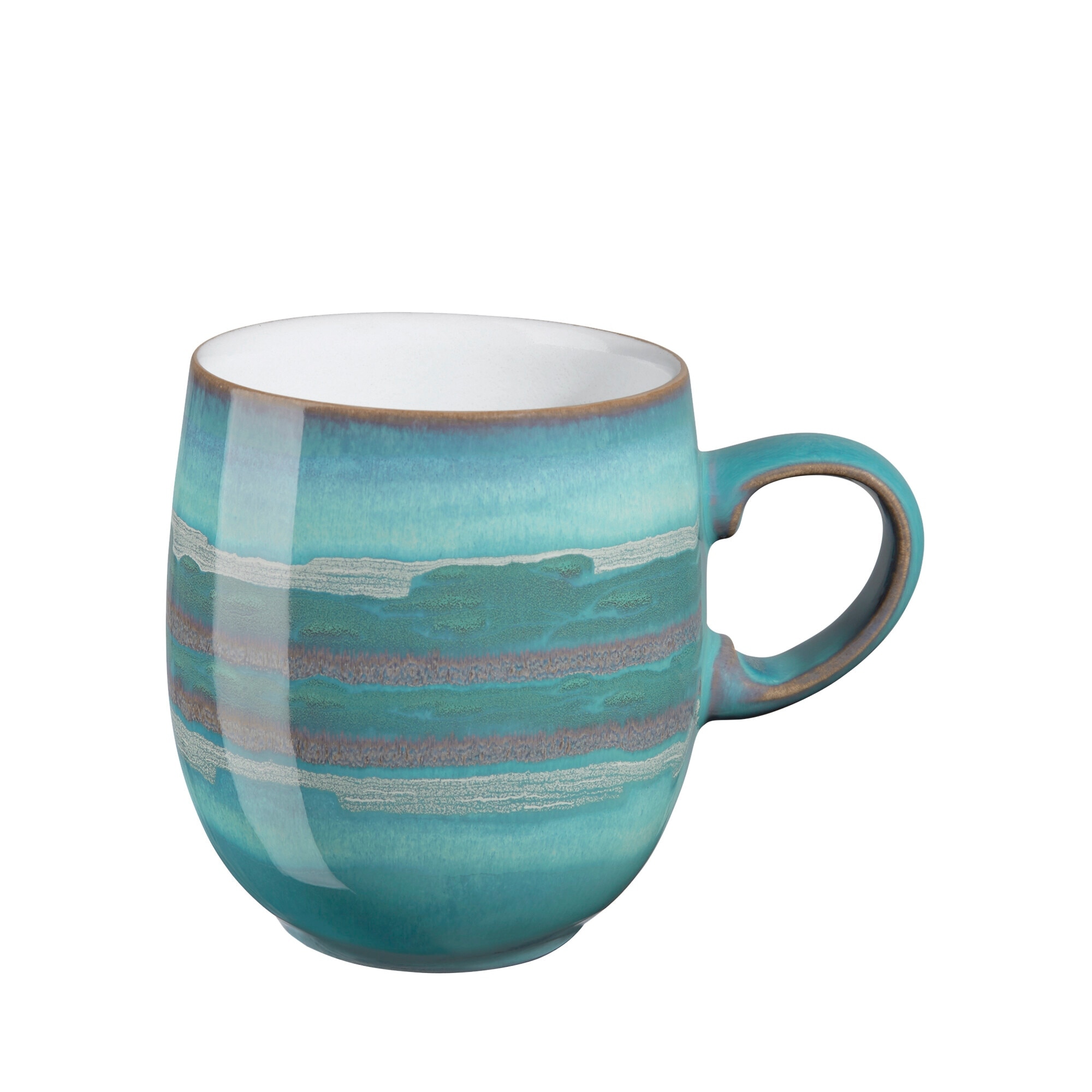 Product photograph of Azure Coast Large Curve Mug from Denby Retail Ltd