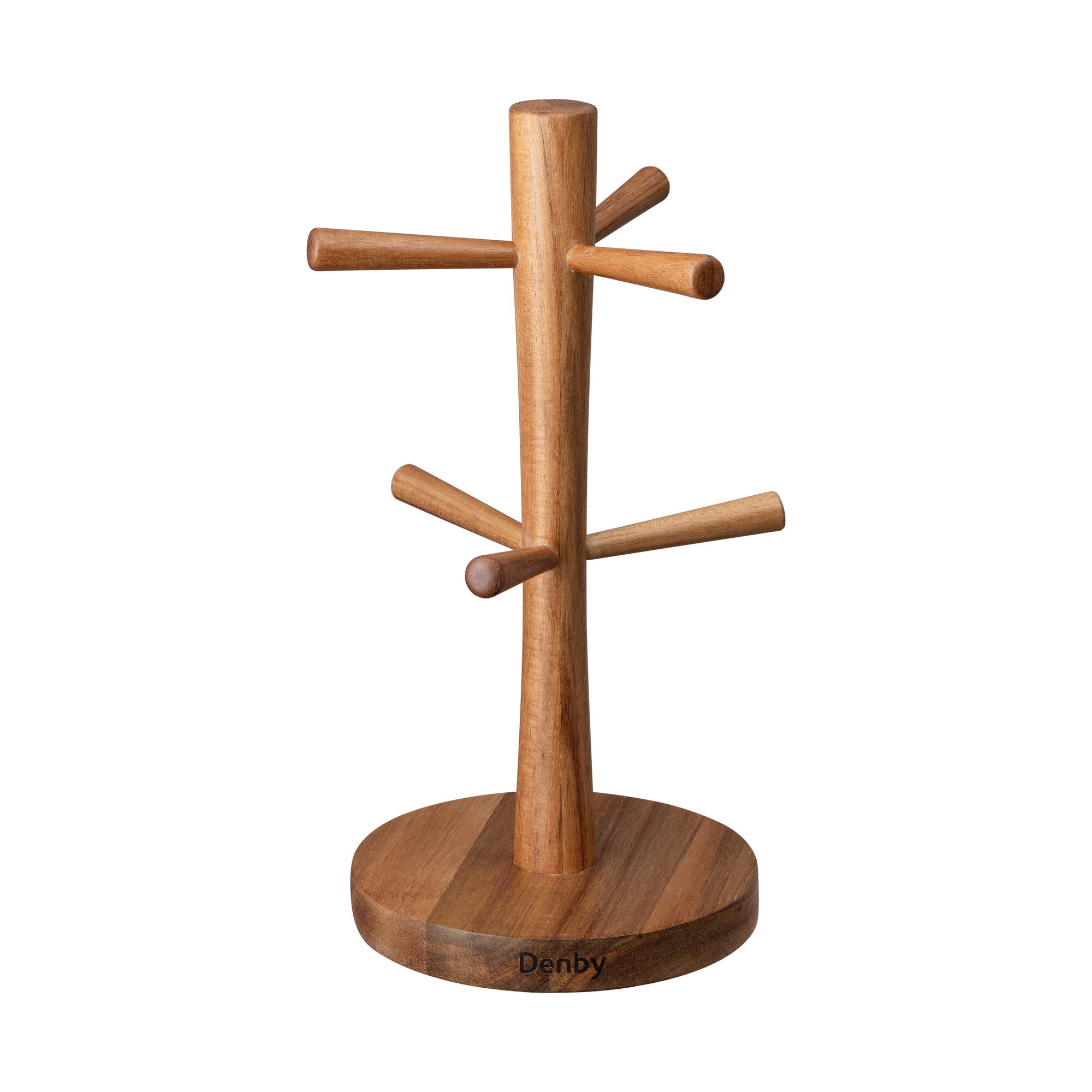 Product photograph of Denby Wooden Mug Tree from Denby Retail Ltd