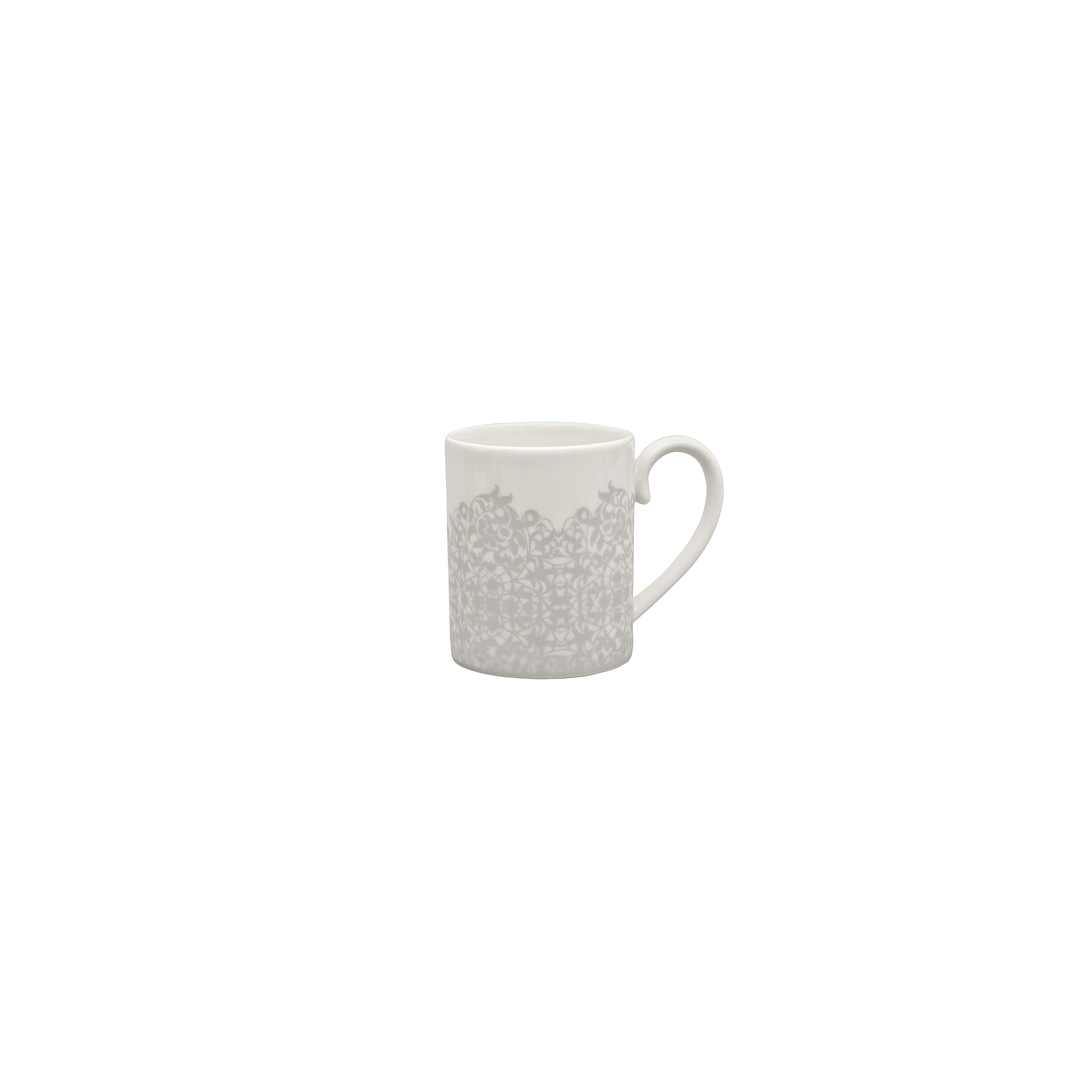 Product photograph of Monsoon Filigree Silver Small Mug from Denby Retail Ltd