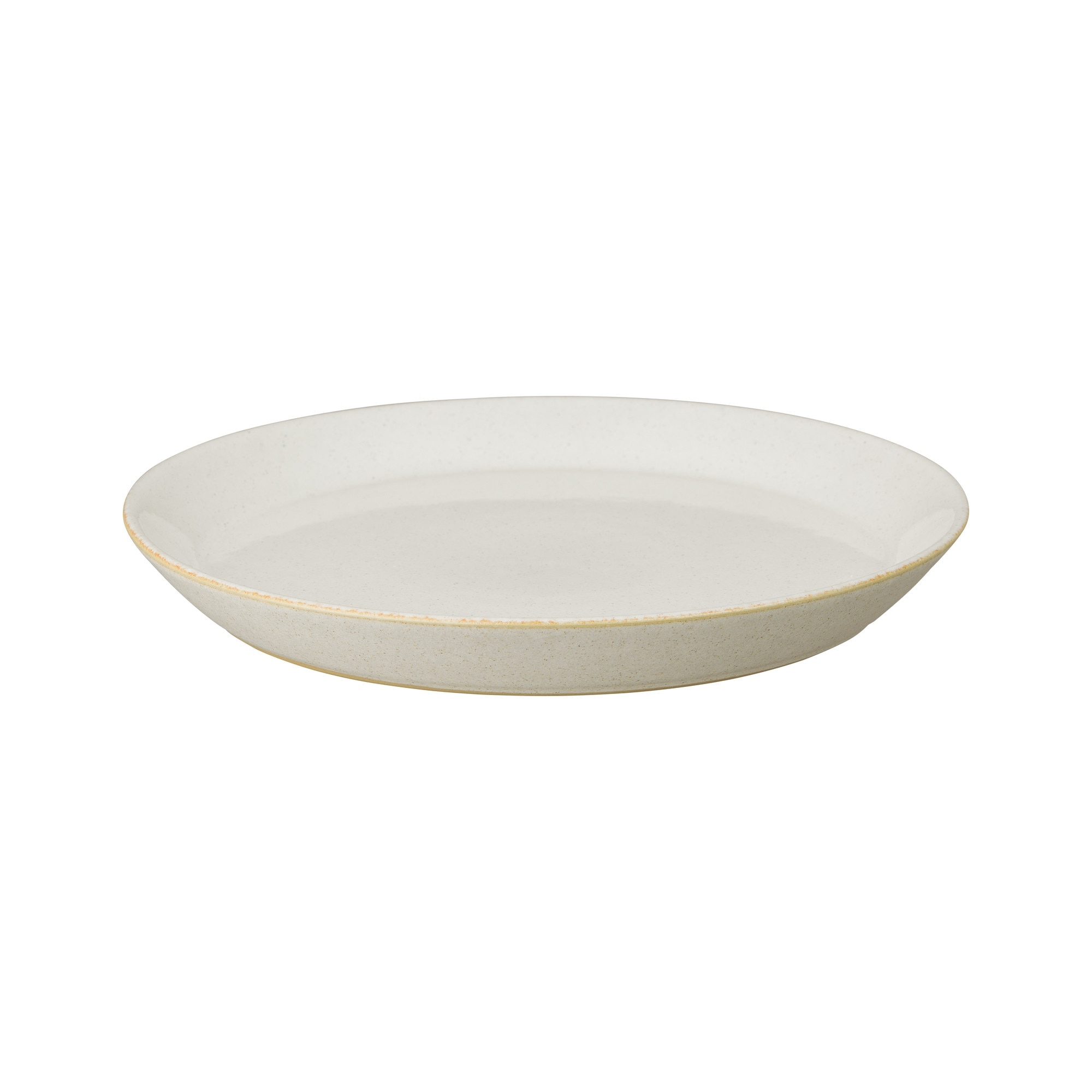 Product photograph of Impression Cream Medium Plate from Denby Retail Ltd