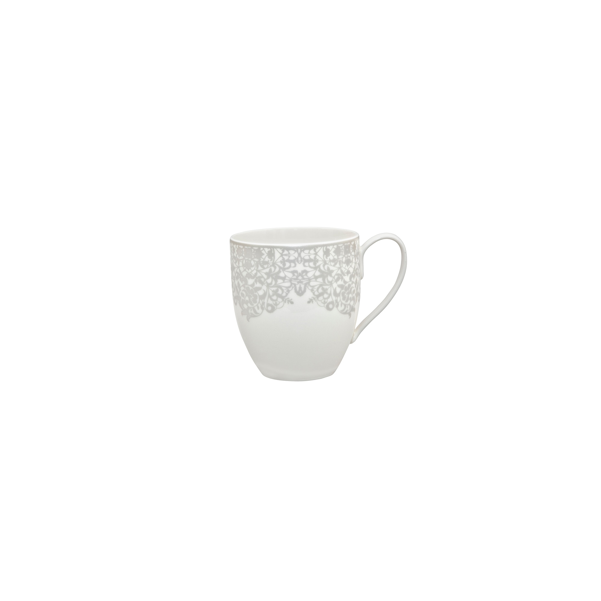 Product photograph of Monsoon Filigree Silver Large Mug from Denby Retail Ltd