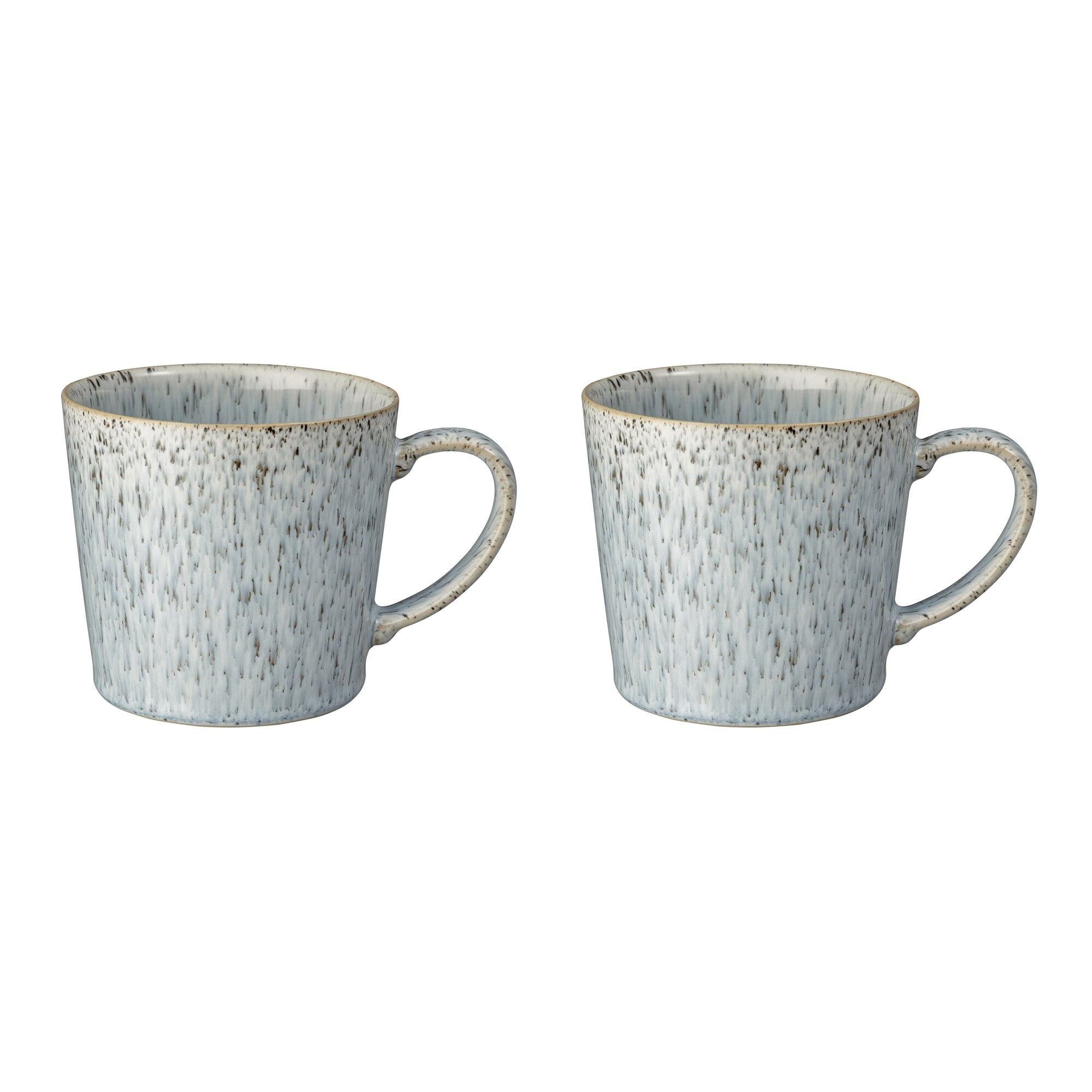 Product photograph of Halo Speckle Set Of 2 Mugs from Denby Retail Ltd