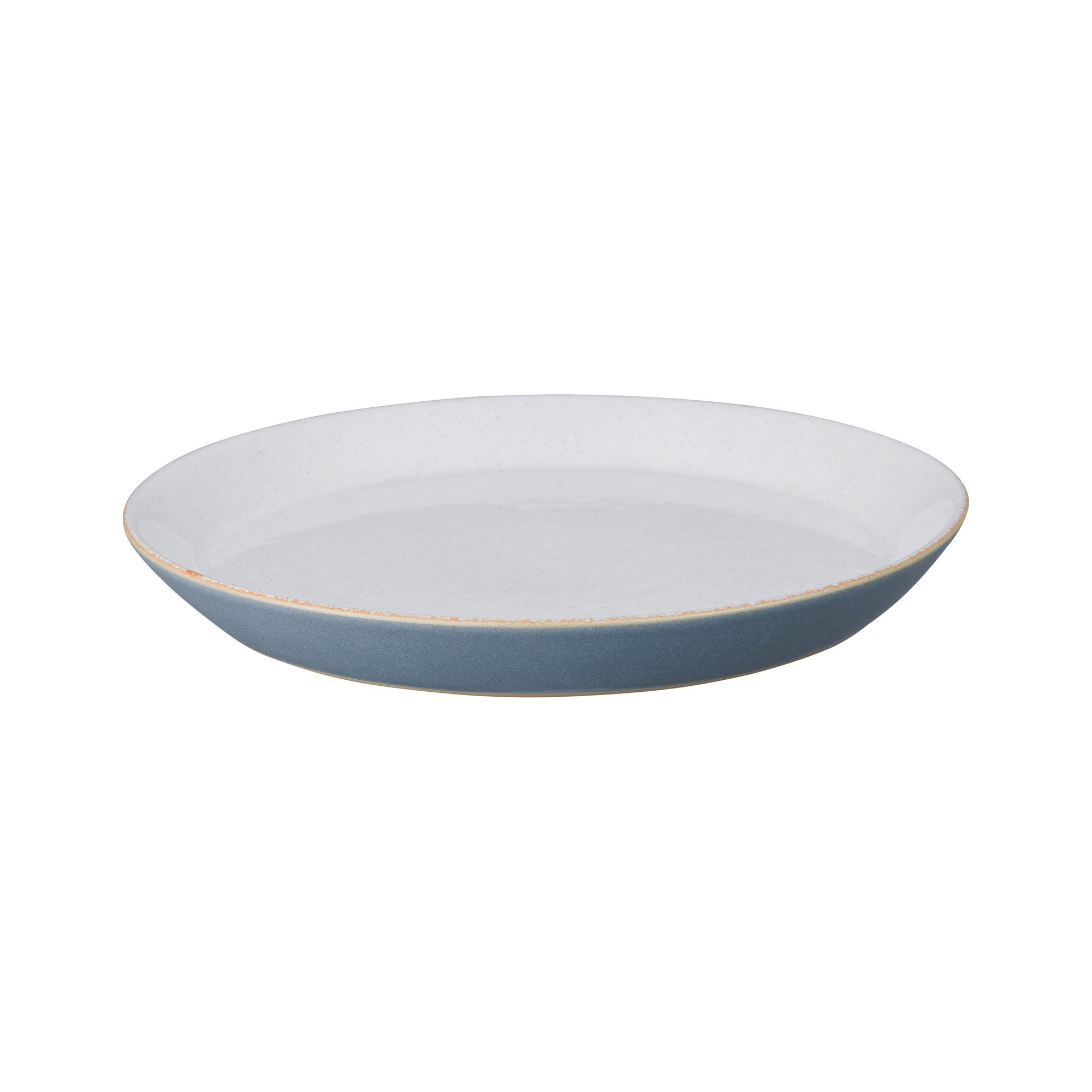 Product photograph of Impression Blue Medium Plate from Denby Retail Ltd