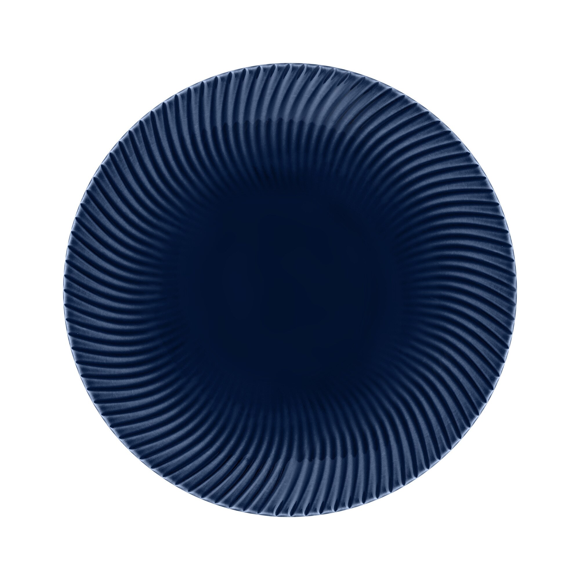 Product photograph of Porcelain Arc Blue Medium Plate from Denby Retail Ltd