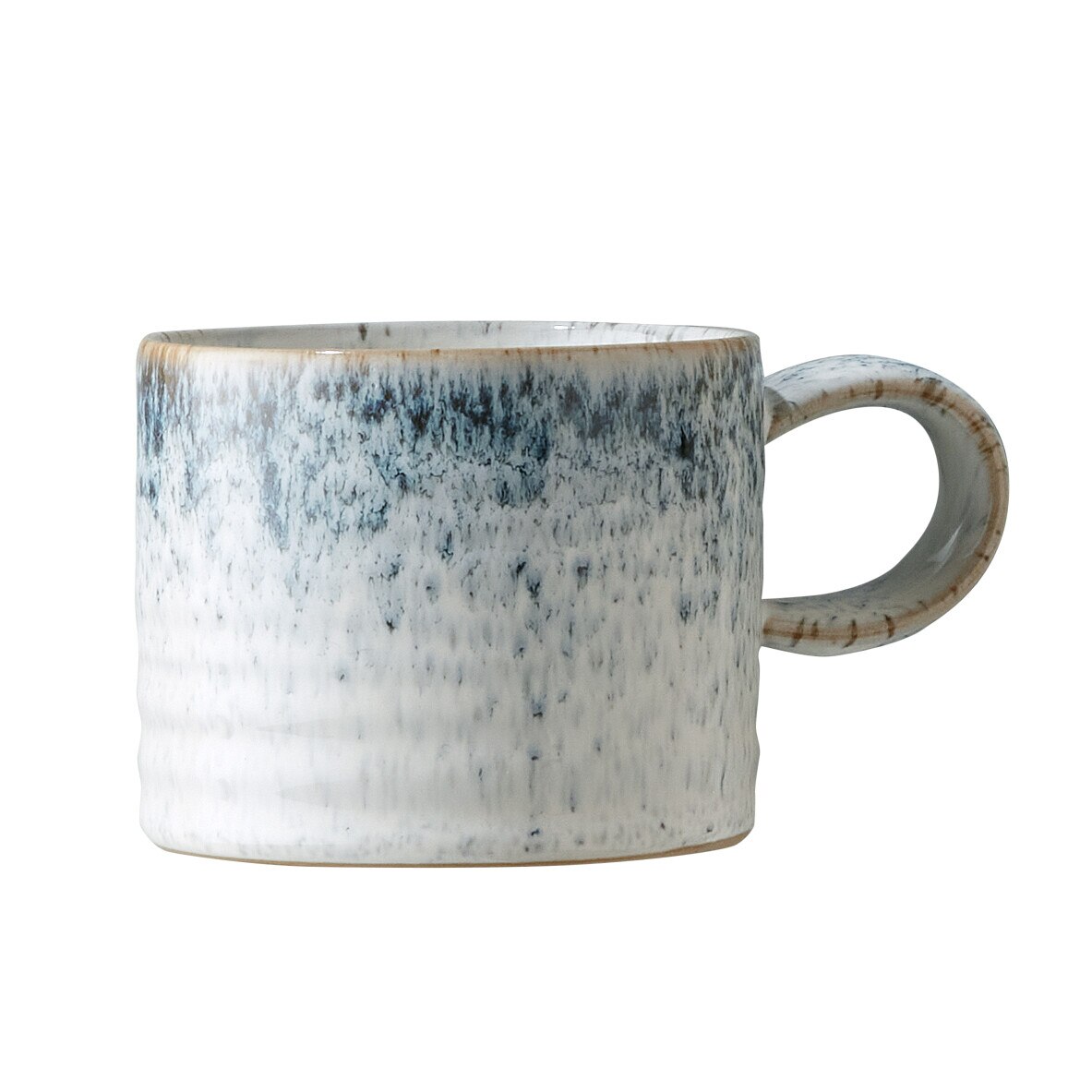 Product photograph of Denby Kiln Blue Small Ridged Mug from Denby Retail Ltd