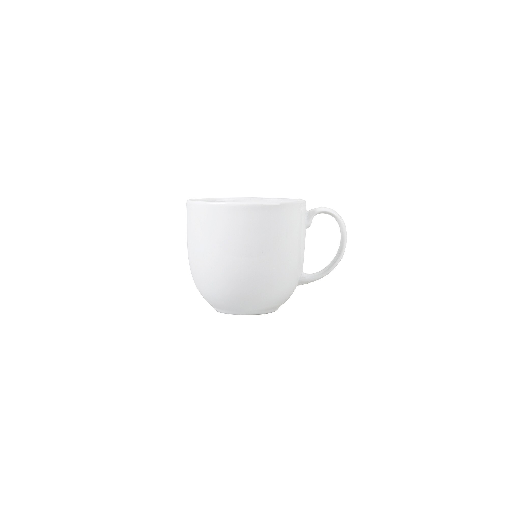 Product photograph of White By Denby Small Mug from Denby Retail Ltd