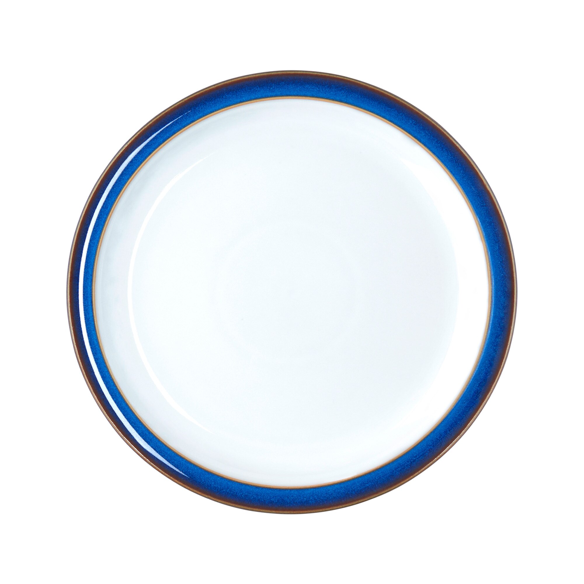 Product photograph of Imperial Blue Medium Plate from Denby Retail Ltd